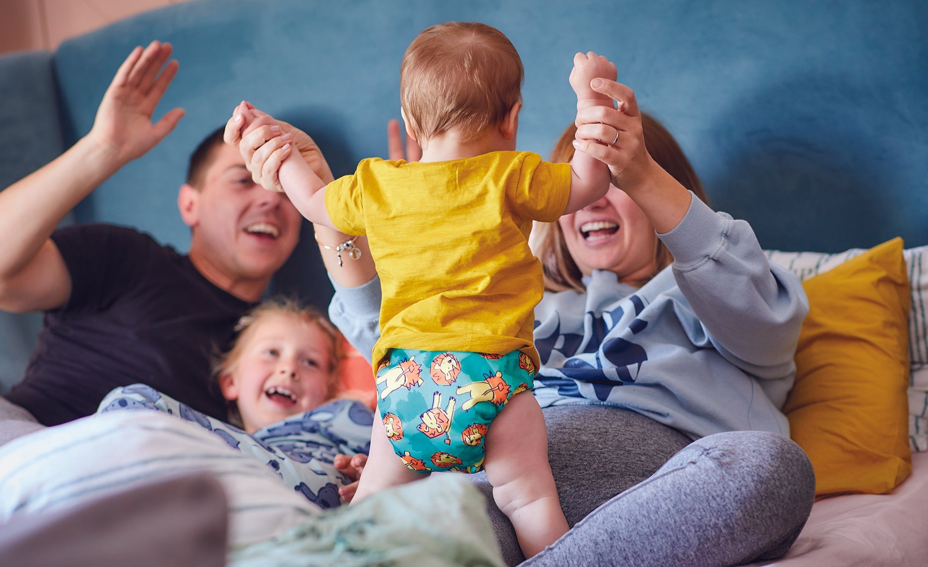 Helping your family to save money with reusable nappies.