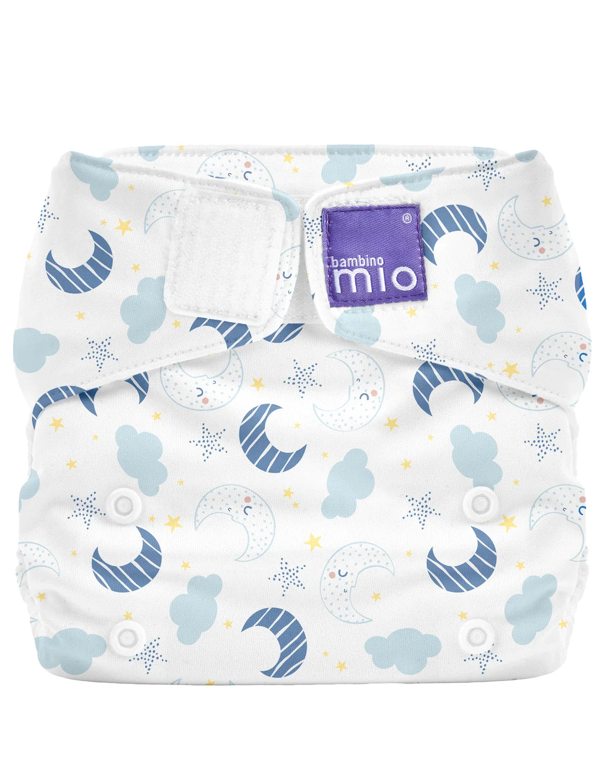 Miosolo All-In-One Reusable Nappy in Magical Moon - Bambino Mio (UK)