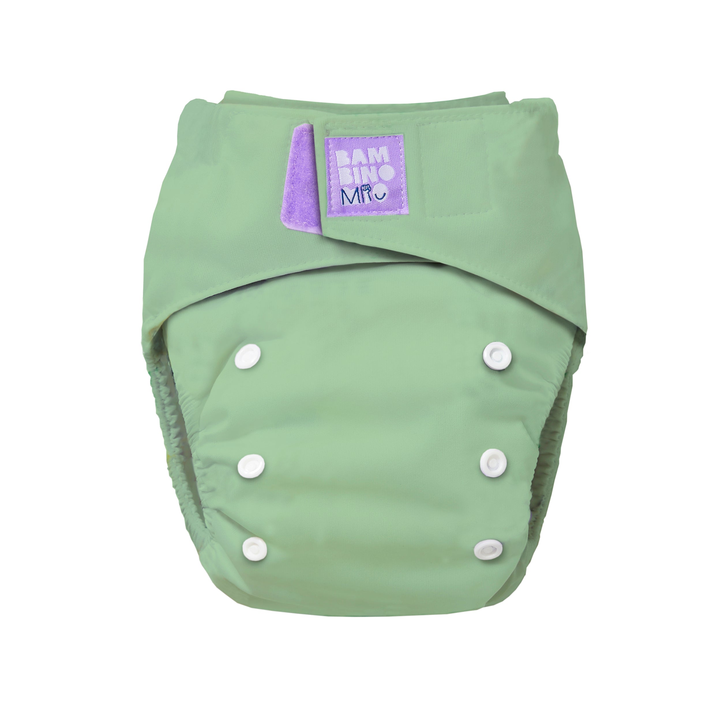 Revolutionary Reusable Nappy in Mint - NEW! - Bambino Mio (UK)