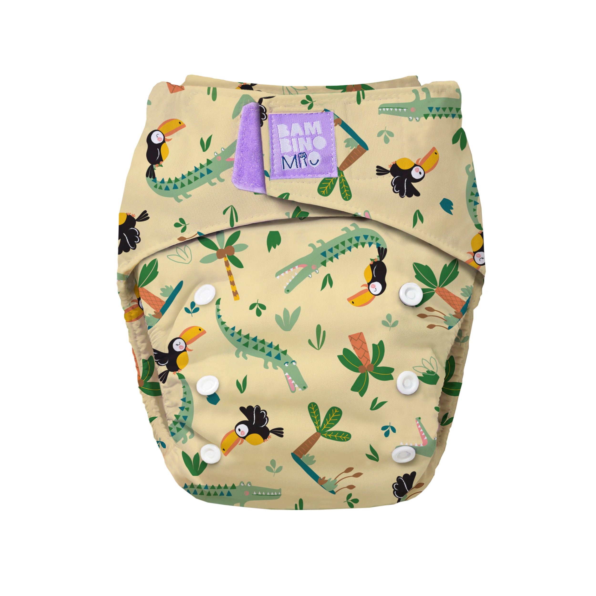 Revolutionary Reusable Nappy in River Rascals - NEW! - Bambino Mio (UK)