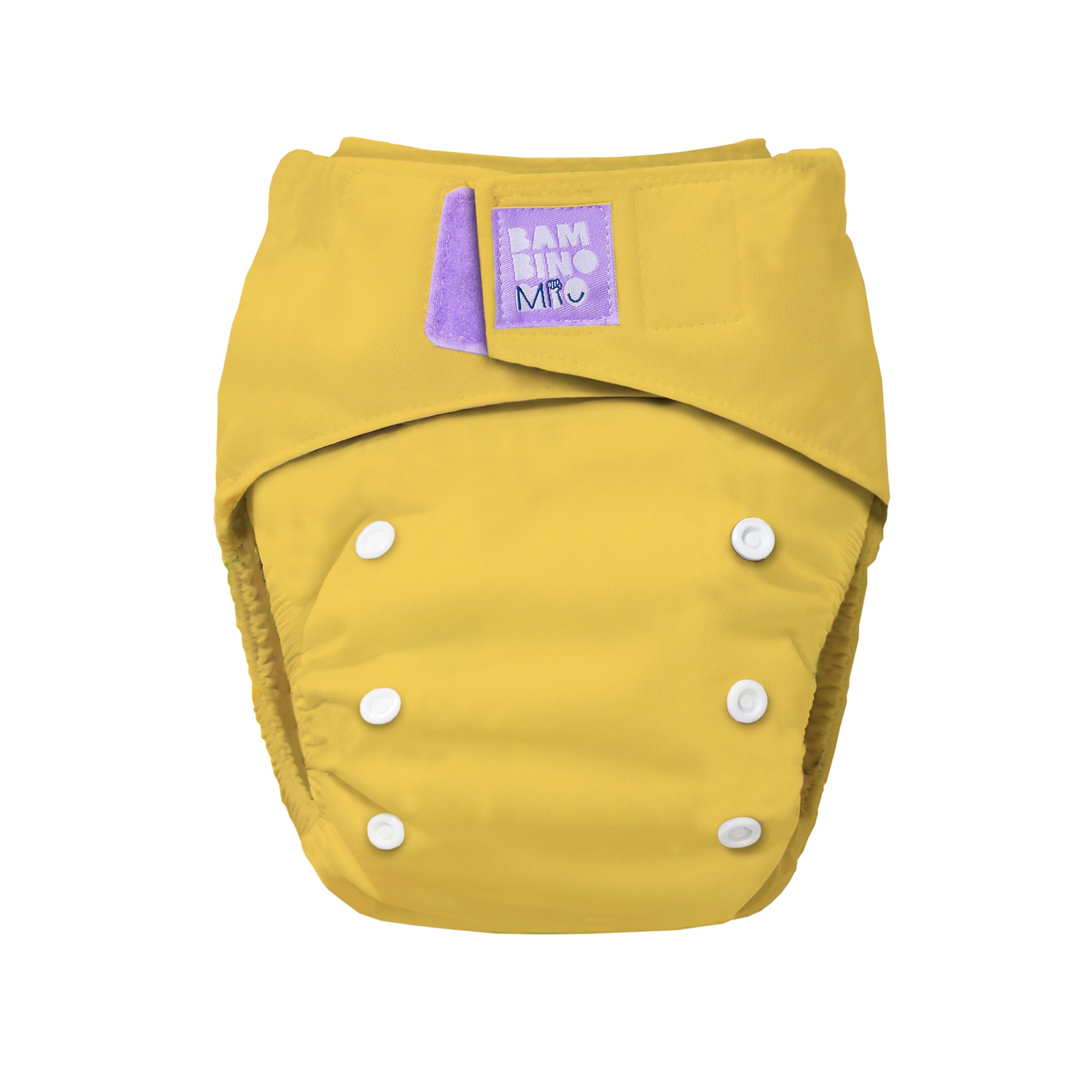 Revolutionary Reusable Nappy in Yellow - NEW! - Bambino Mio (UK)