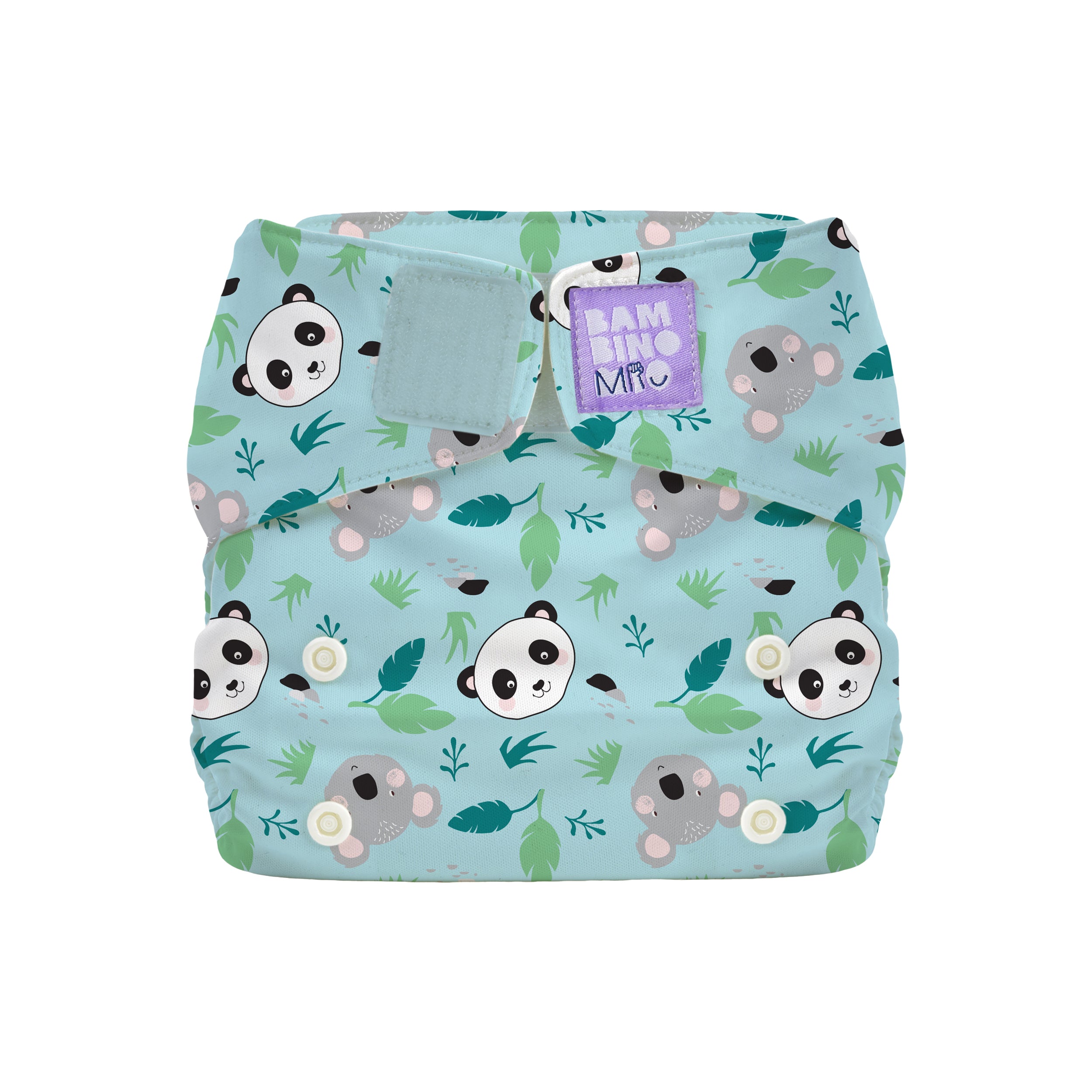 Miosolo All-In-One Reusable Nappy in Little Paws - NEW! - Bambino Mio (UK)