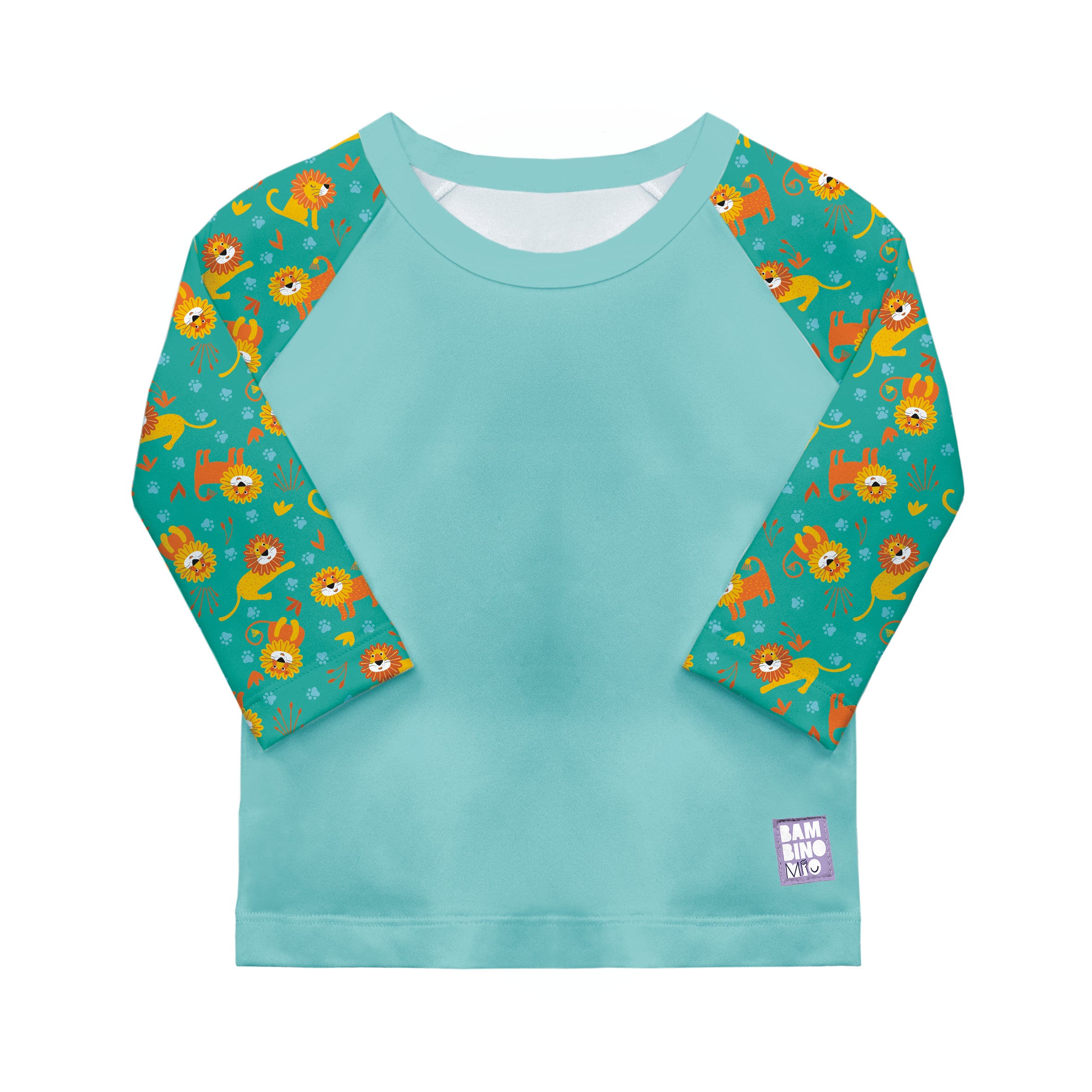 UPF 40+ Soft and Gentle Protective Swim Rash Vest in Cool Cats - NEW! - Bambino Mio (UK)