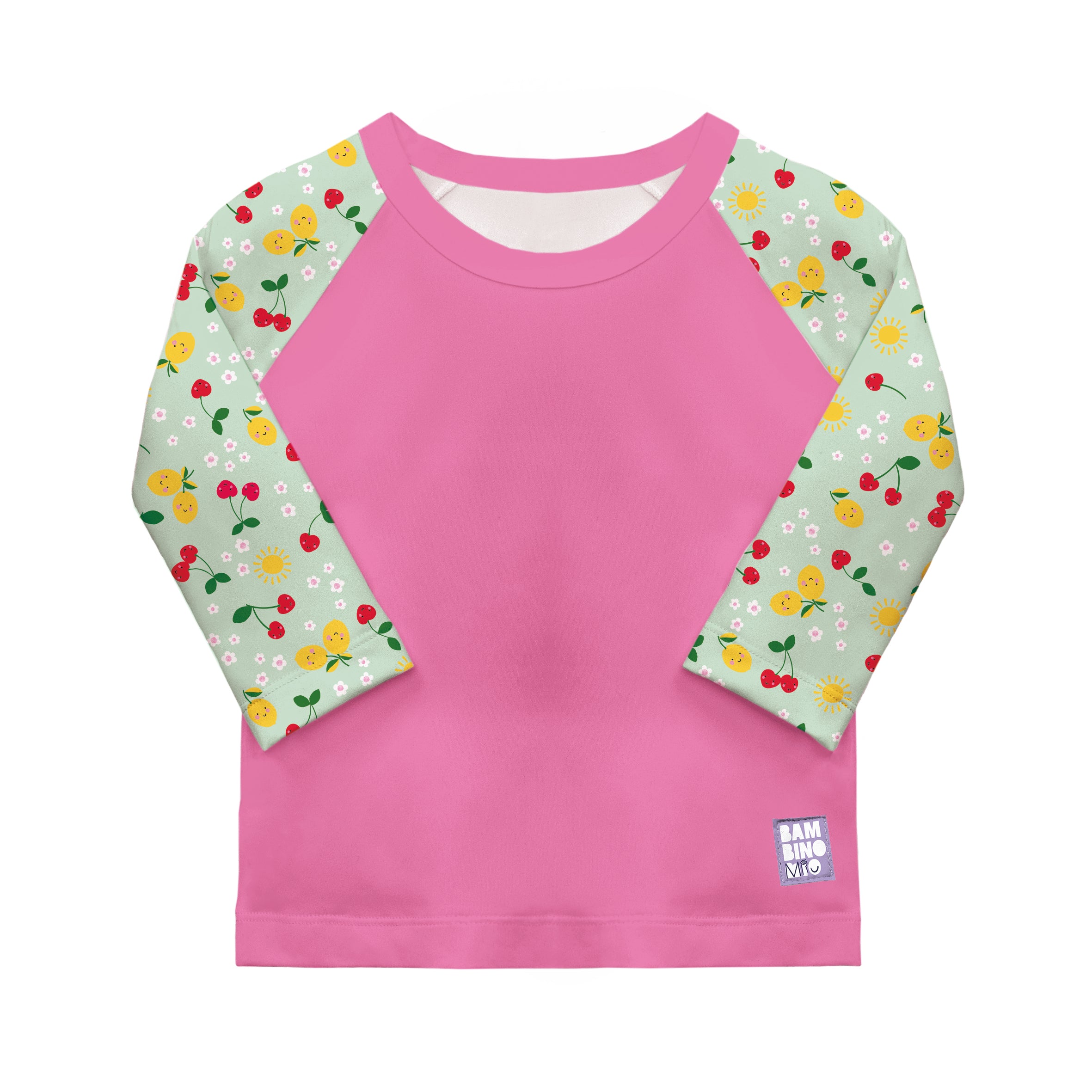 UPF 40+ Soft and Gentle Protective Swim Rash Vest in Juicy Fruit - NEW! - Bambino Mio (UK)