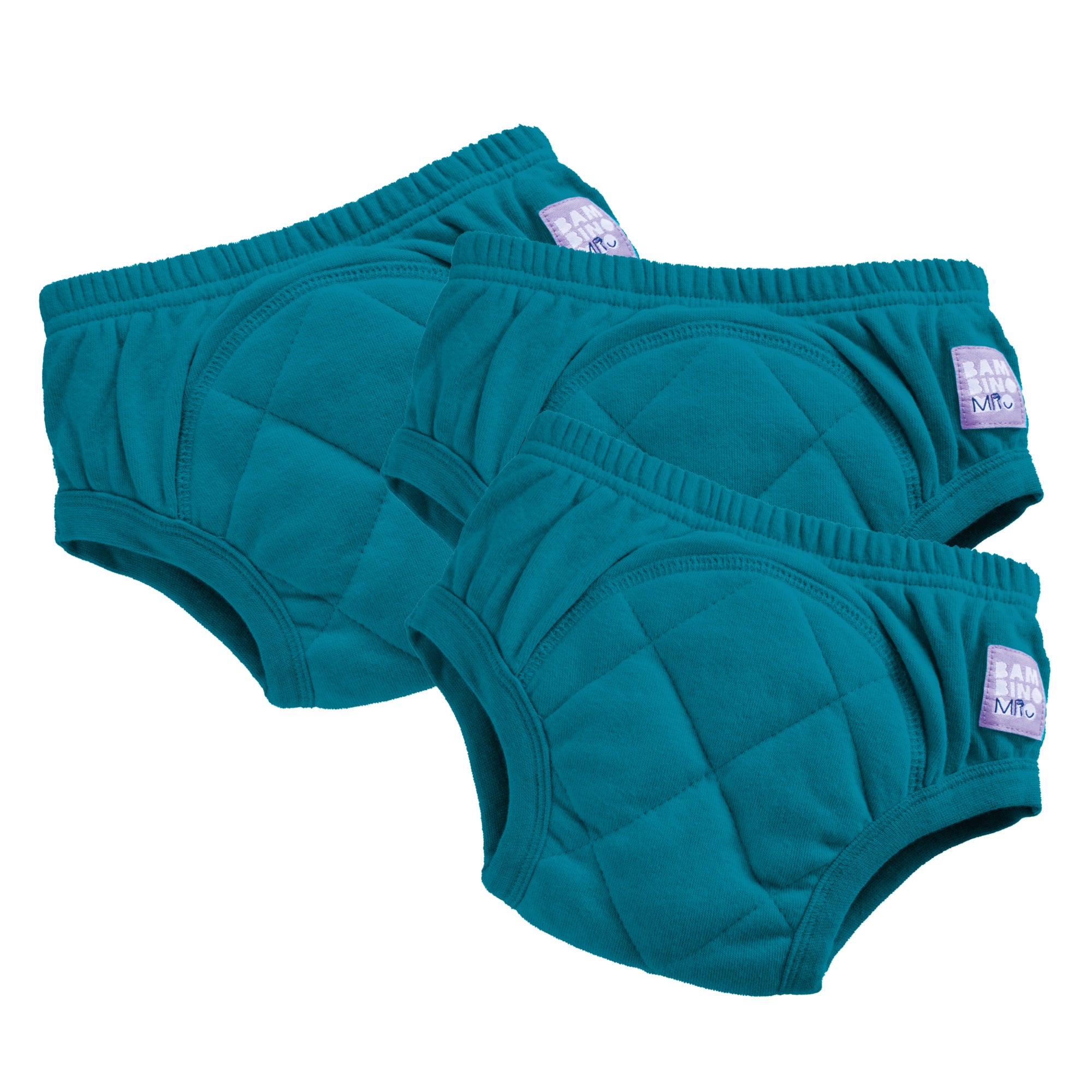 3 Pack Reusable Potty Training Pants in Teal - Bambino Mio (UK)