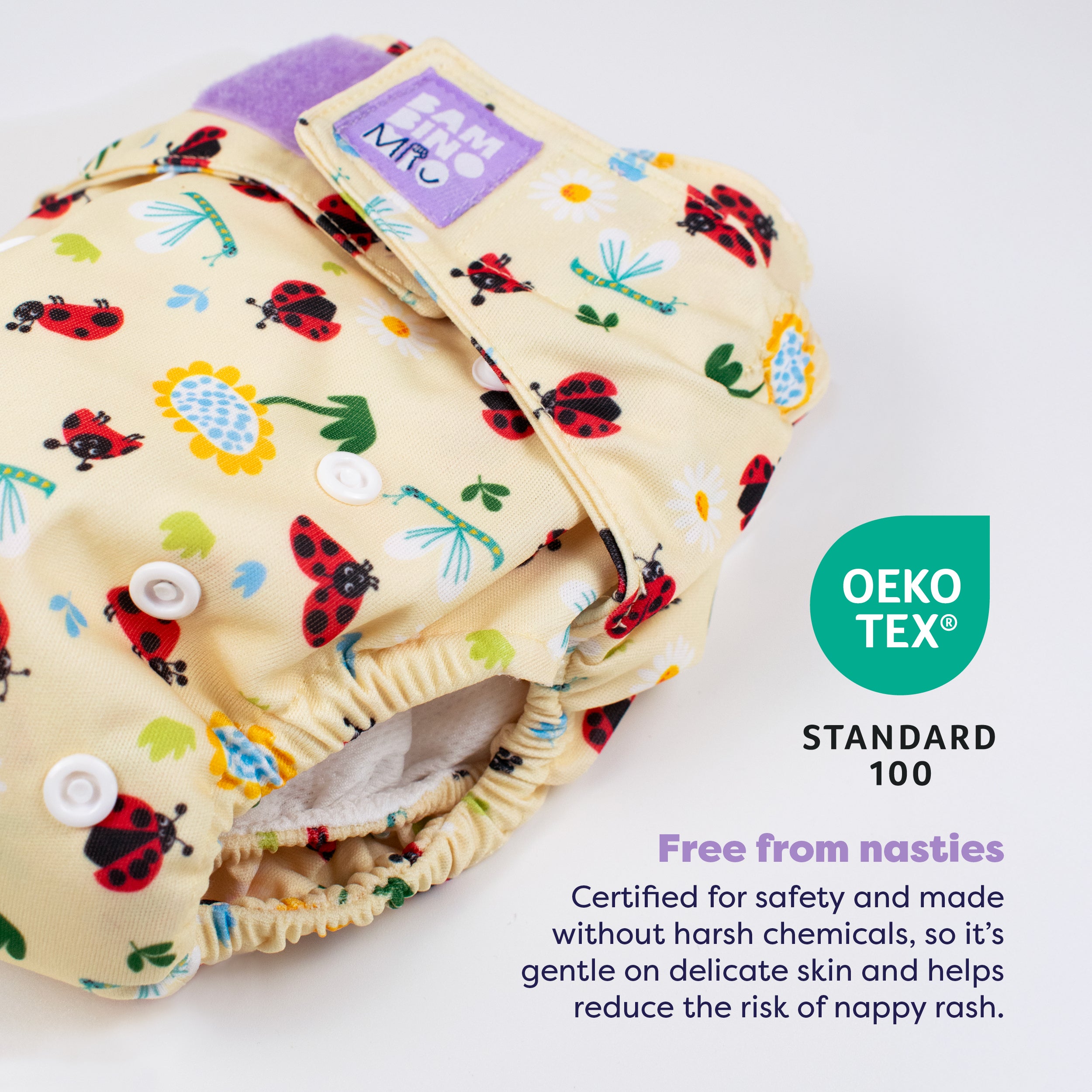 Revolutionary Reusable Nappy in Flutter And Bloom- NEW! - Bambino Mio (UK)
