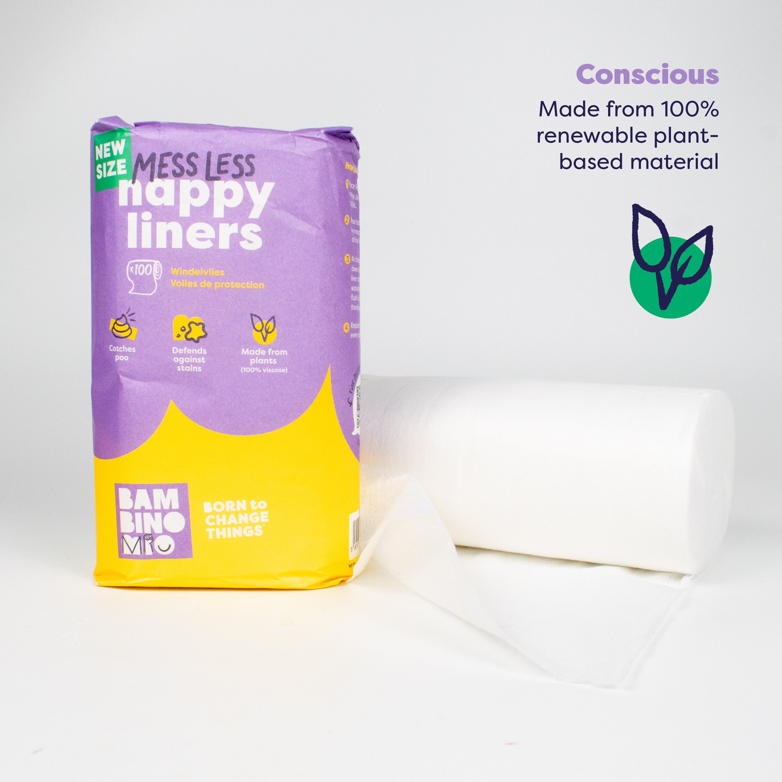 Messless Nappy Liners - Bambino Mio (UK)