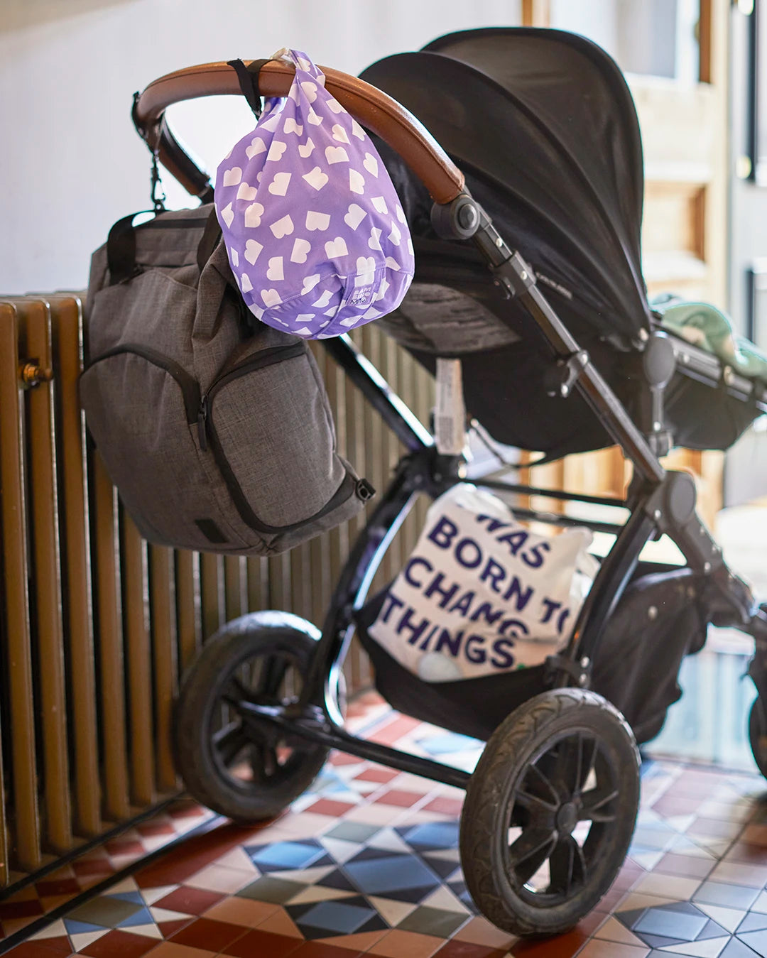 Out & About Wet Nappy Bag in Bold - Bambino Mio (UK)