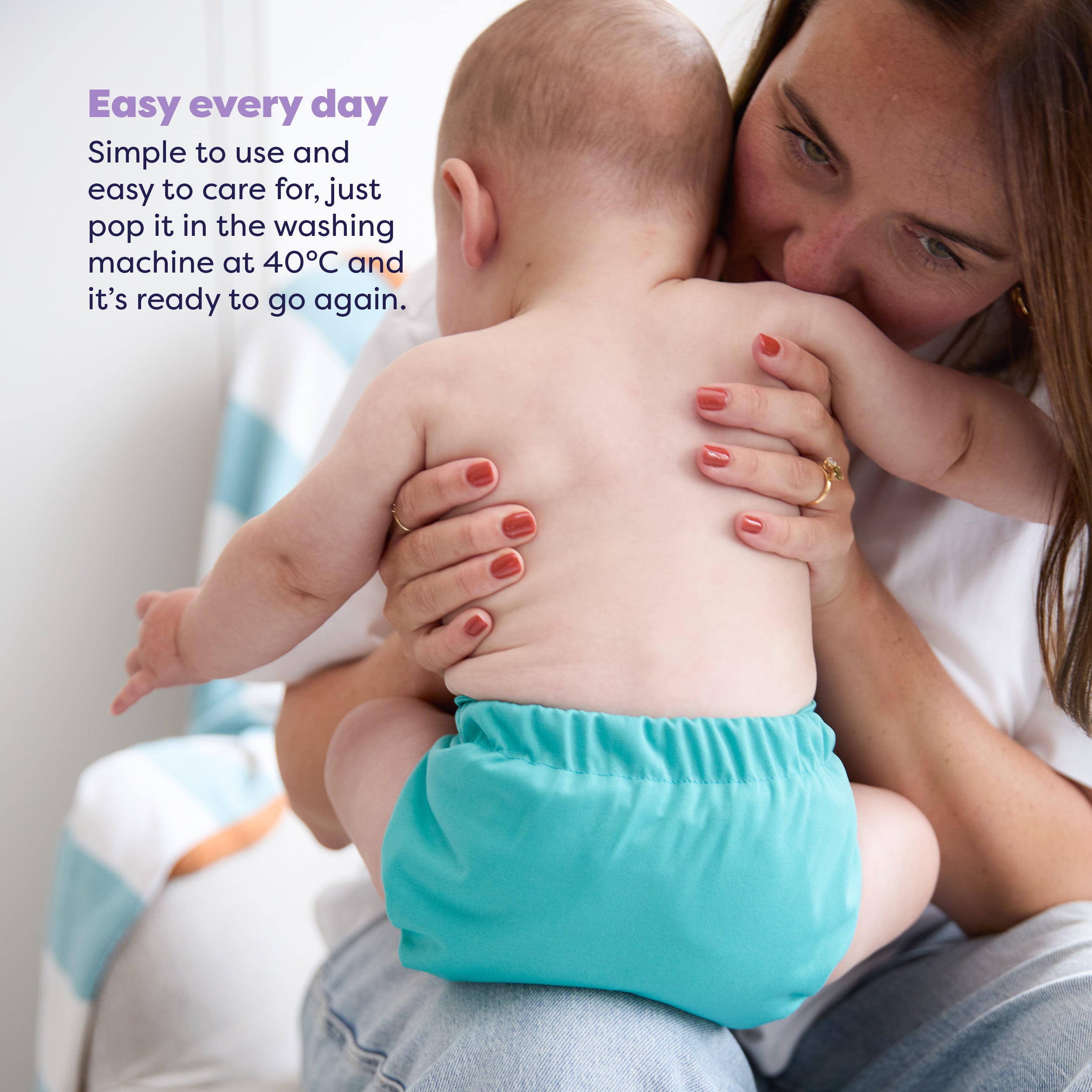 The Everything Reusable Nappy Bundle in Pastels - Bambino Mio (UK)