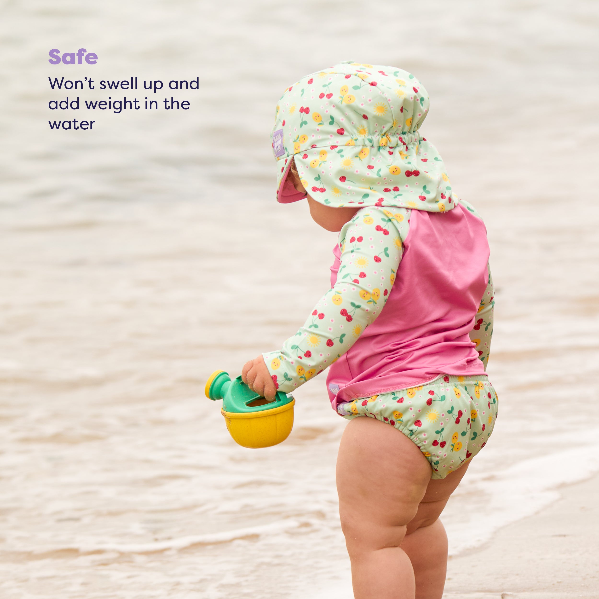 Reusable Swim Nappy in Juicy Fruit - NEW! - Bambino Mio (UK)