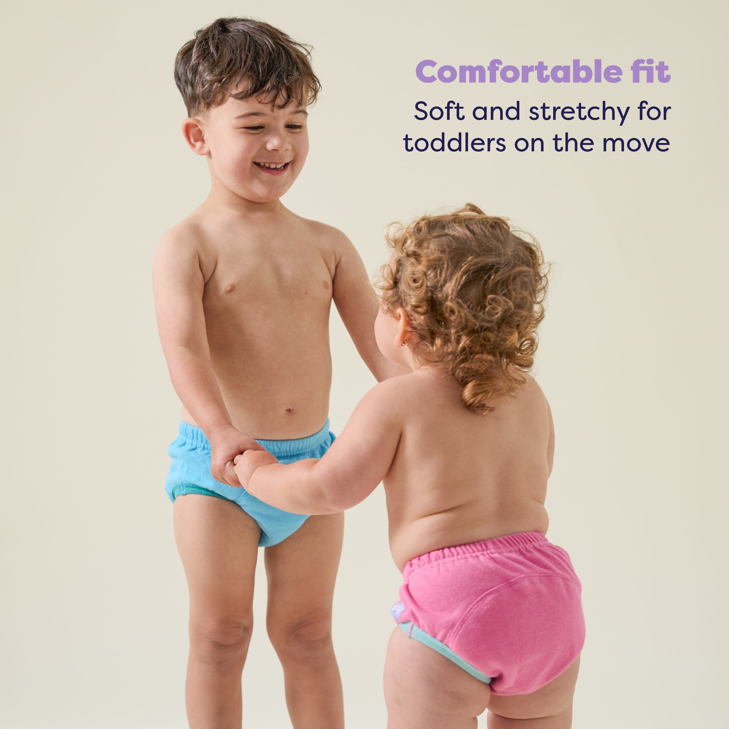 Reusable Potty Training Pants in Pink - New and Improved! - Bambino Mio (UK)