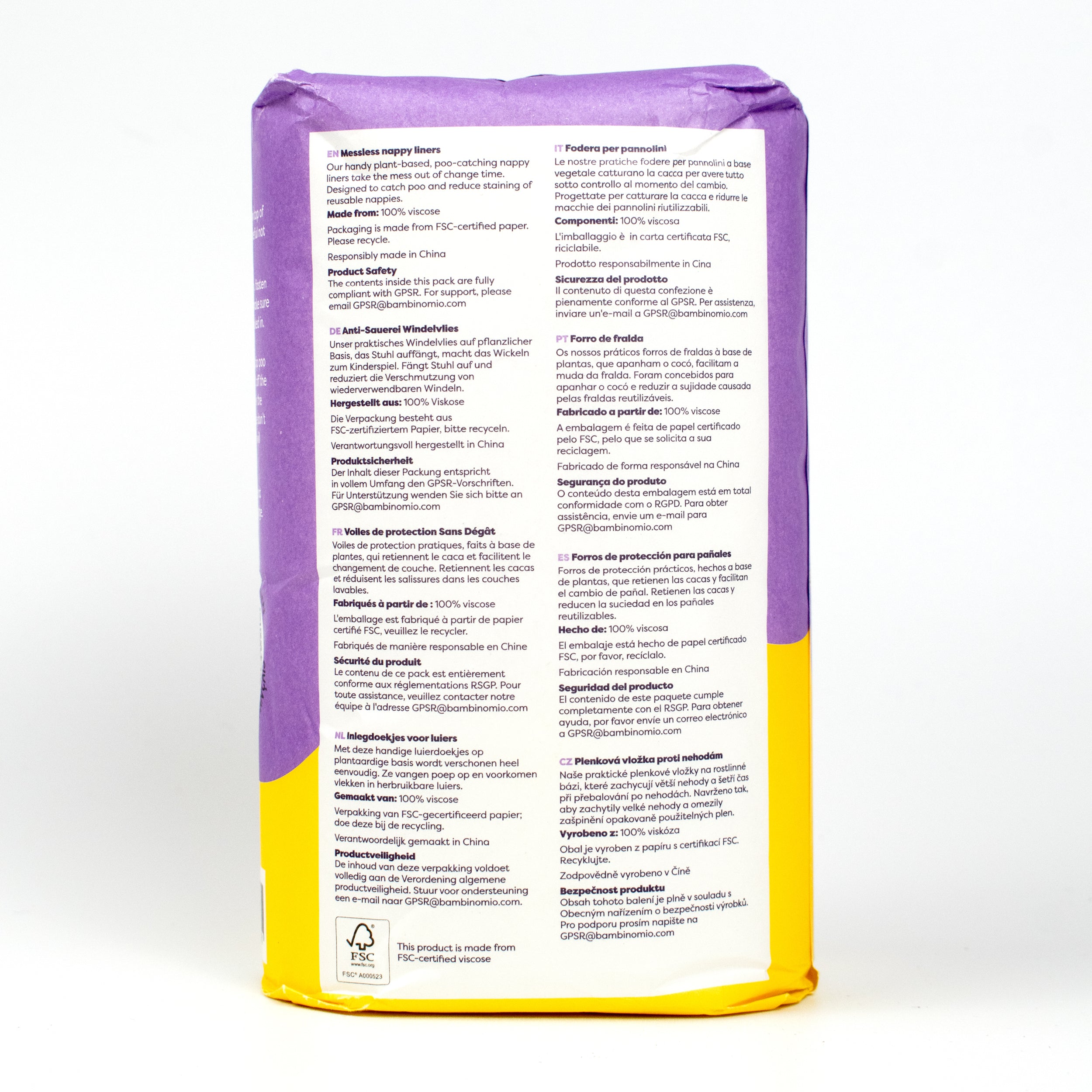 Messless Nappy Liners - Bambino Mio (UK)