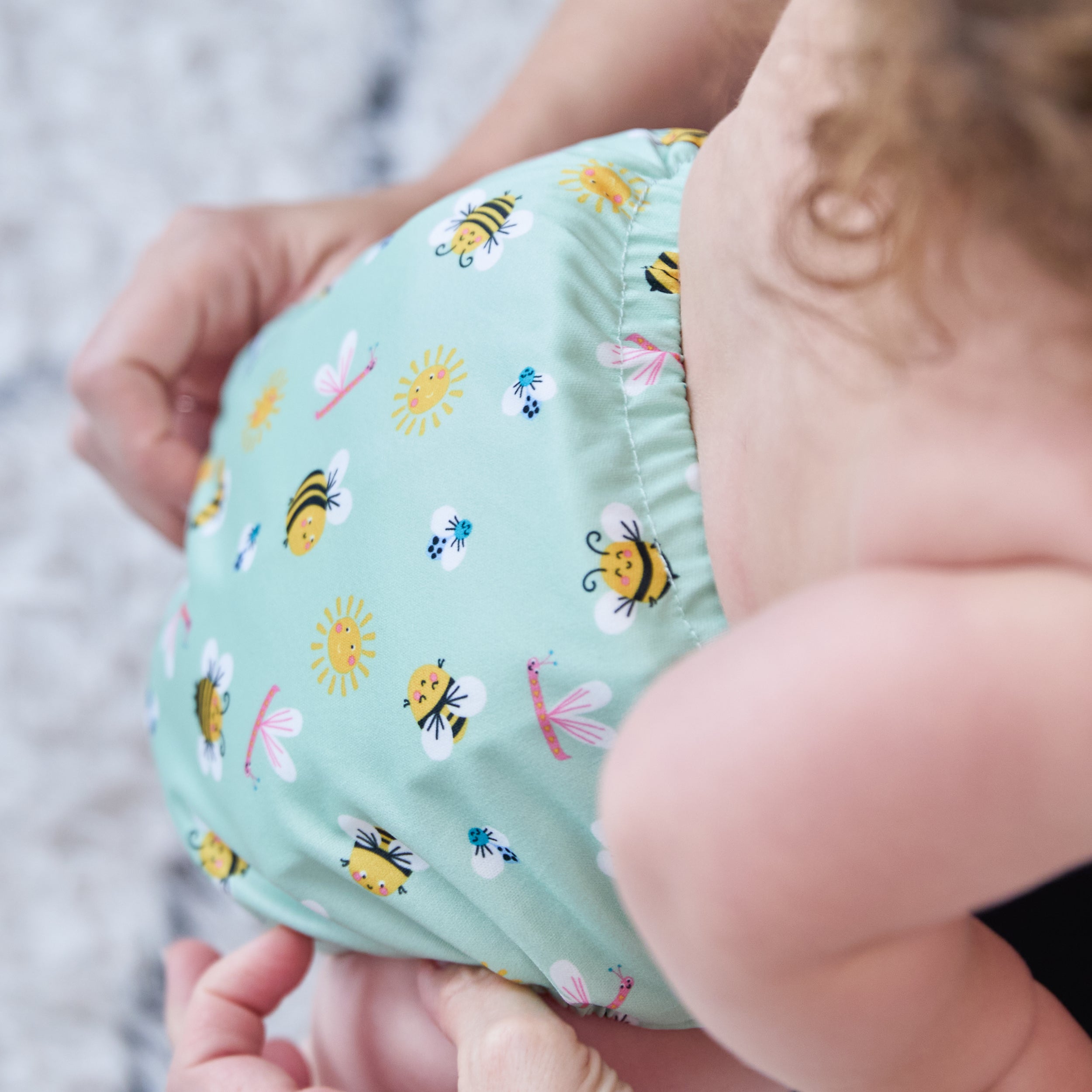 Miosolo All-In-One Reusable Nappy in Fly High - NEW! - Bambino Mio (UK)