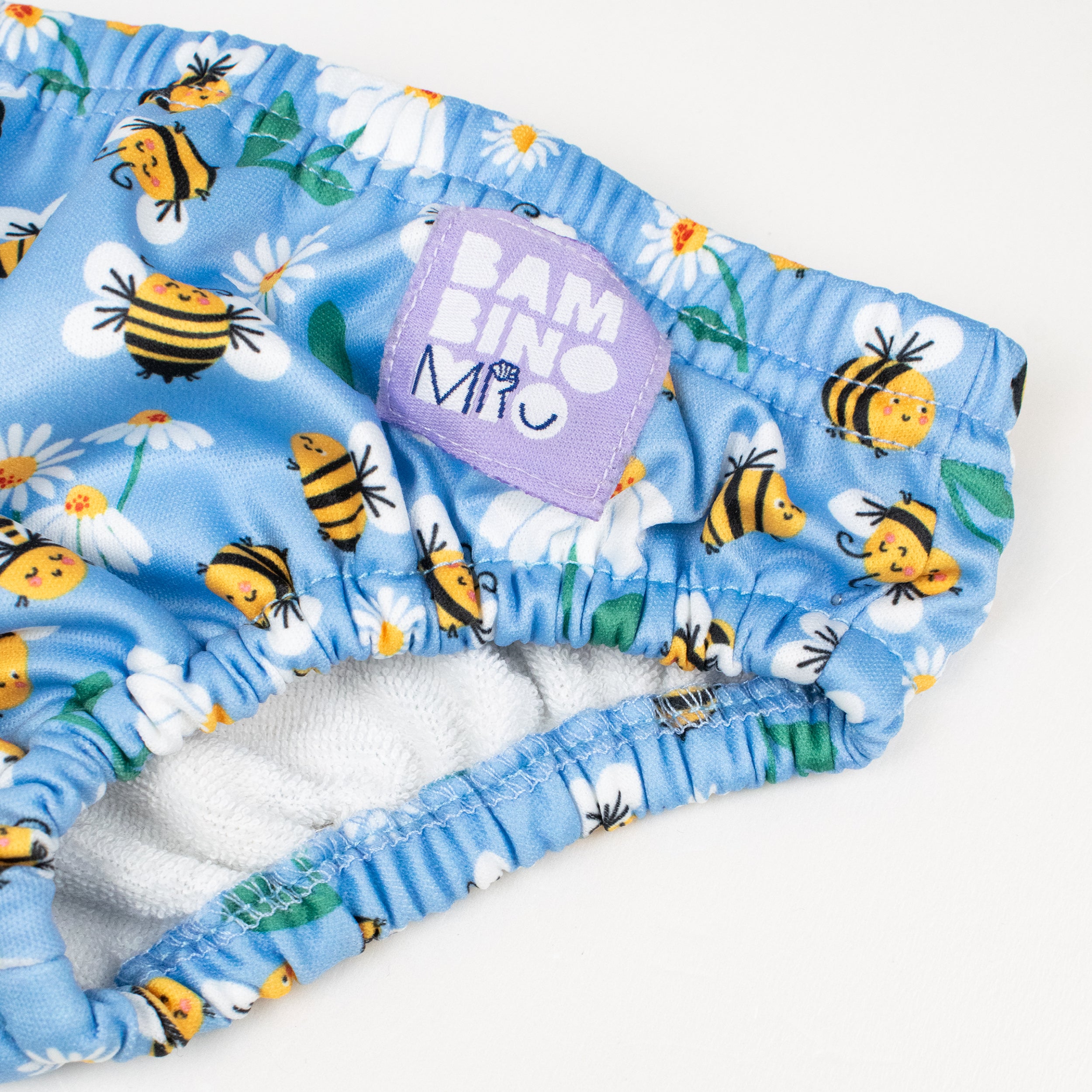 Reusable Swim Nappy in Busy Bees - Bambino Mio (UK)