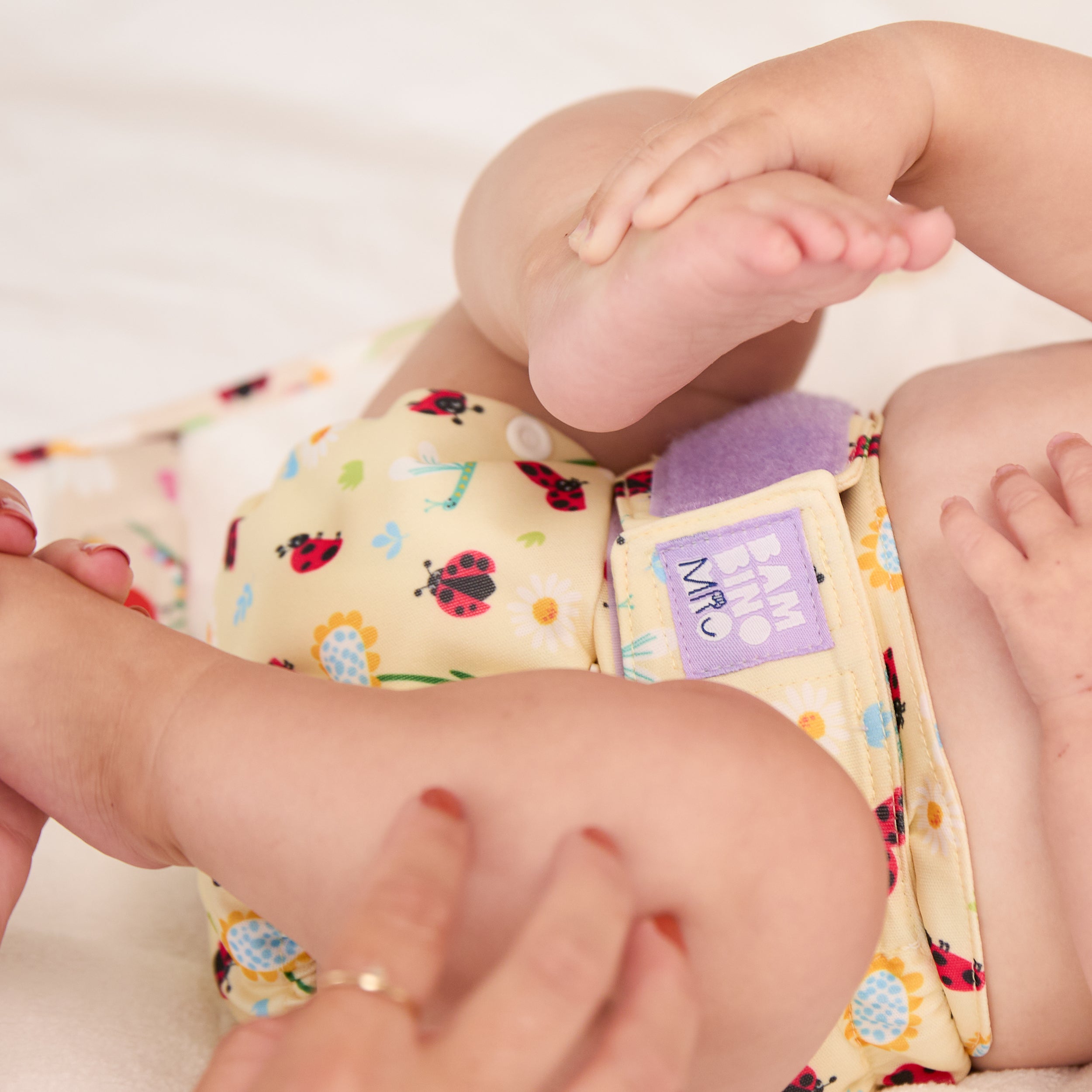 Revolutionary Reusable Nappy in Flutter And Bloom- NEW! - Bambino Mio (UK)