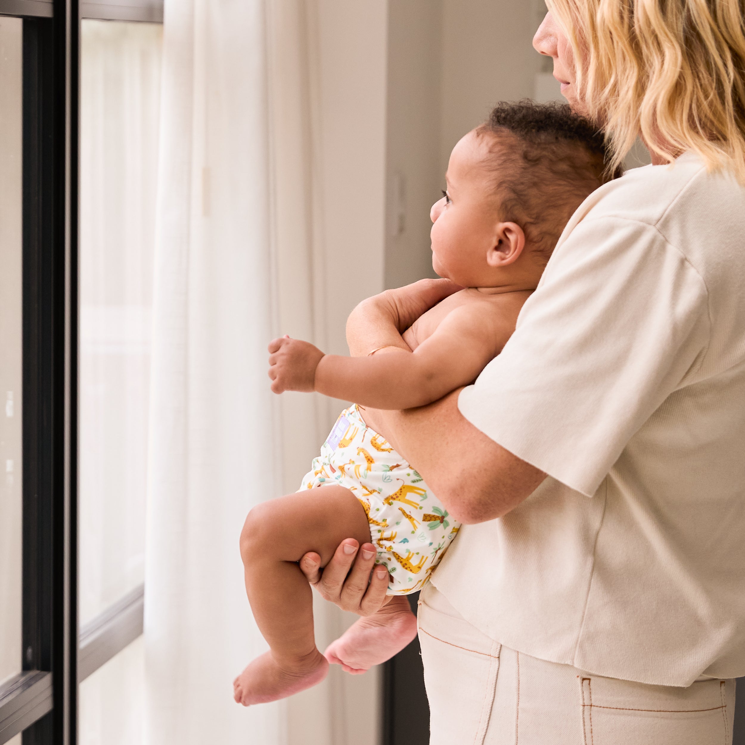 Miosolo All-In-One Reusable Nappy in Tall Tails - NEW! - Bambino Mio (UK)