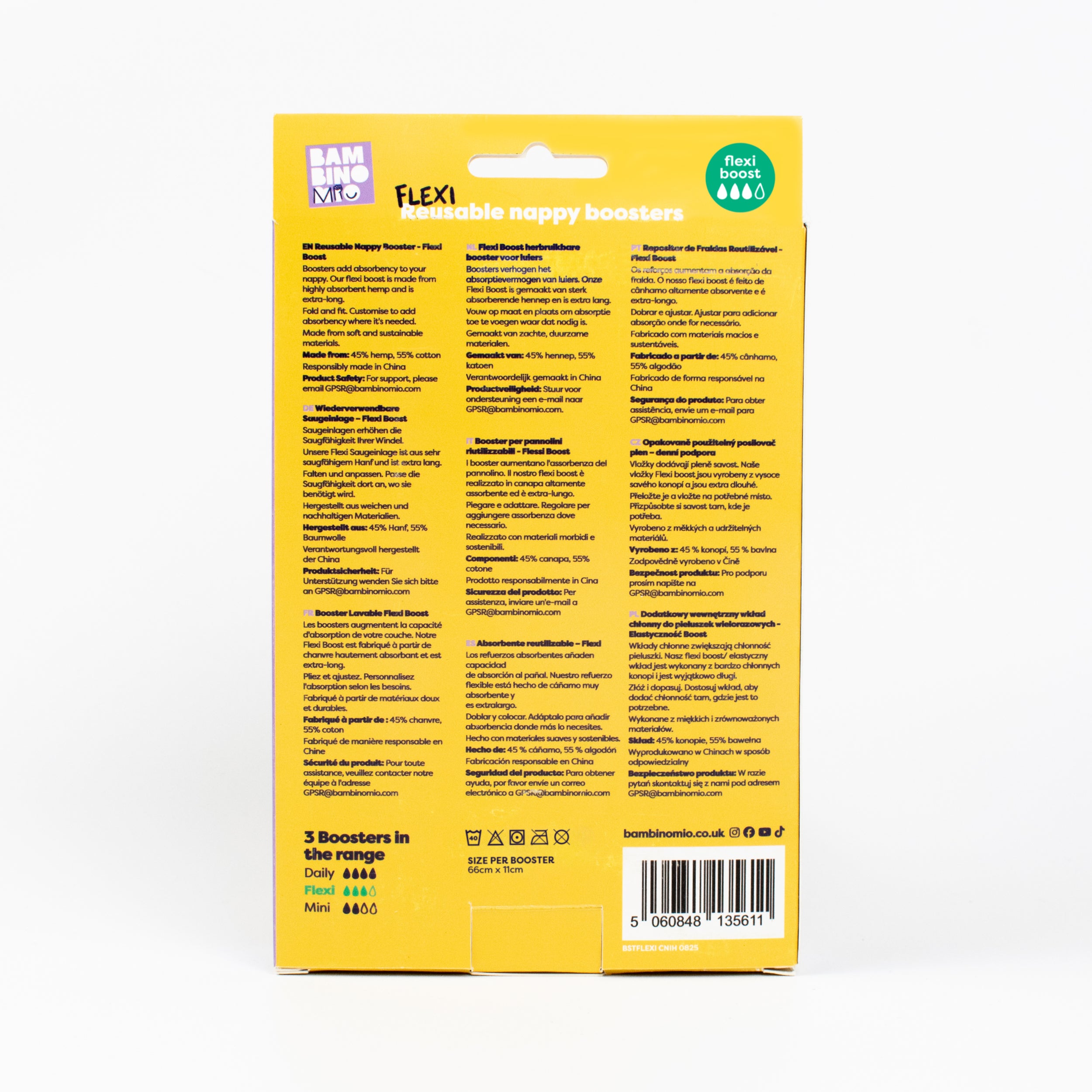 Reusable Nappy Booster - Flexi Boost - Bambino Mio (UK)