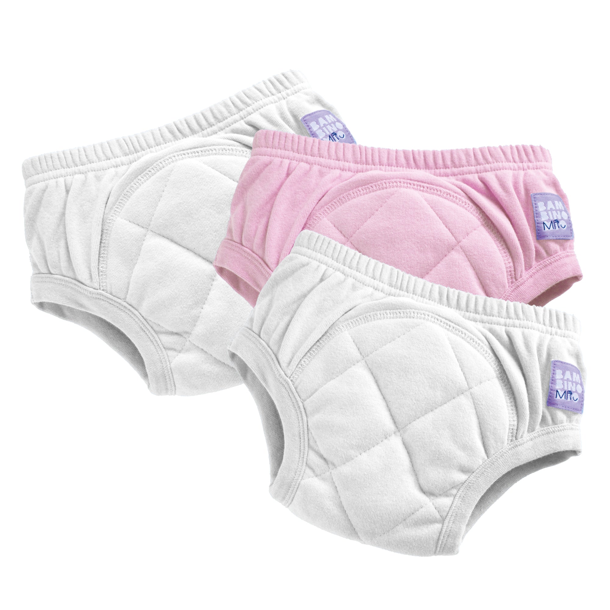 3 Pack Reusable Potty Training Pants in Mixed Girl - Bambino Mio (UK)