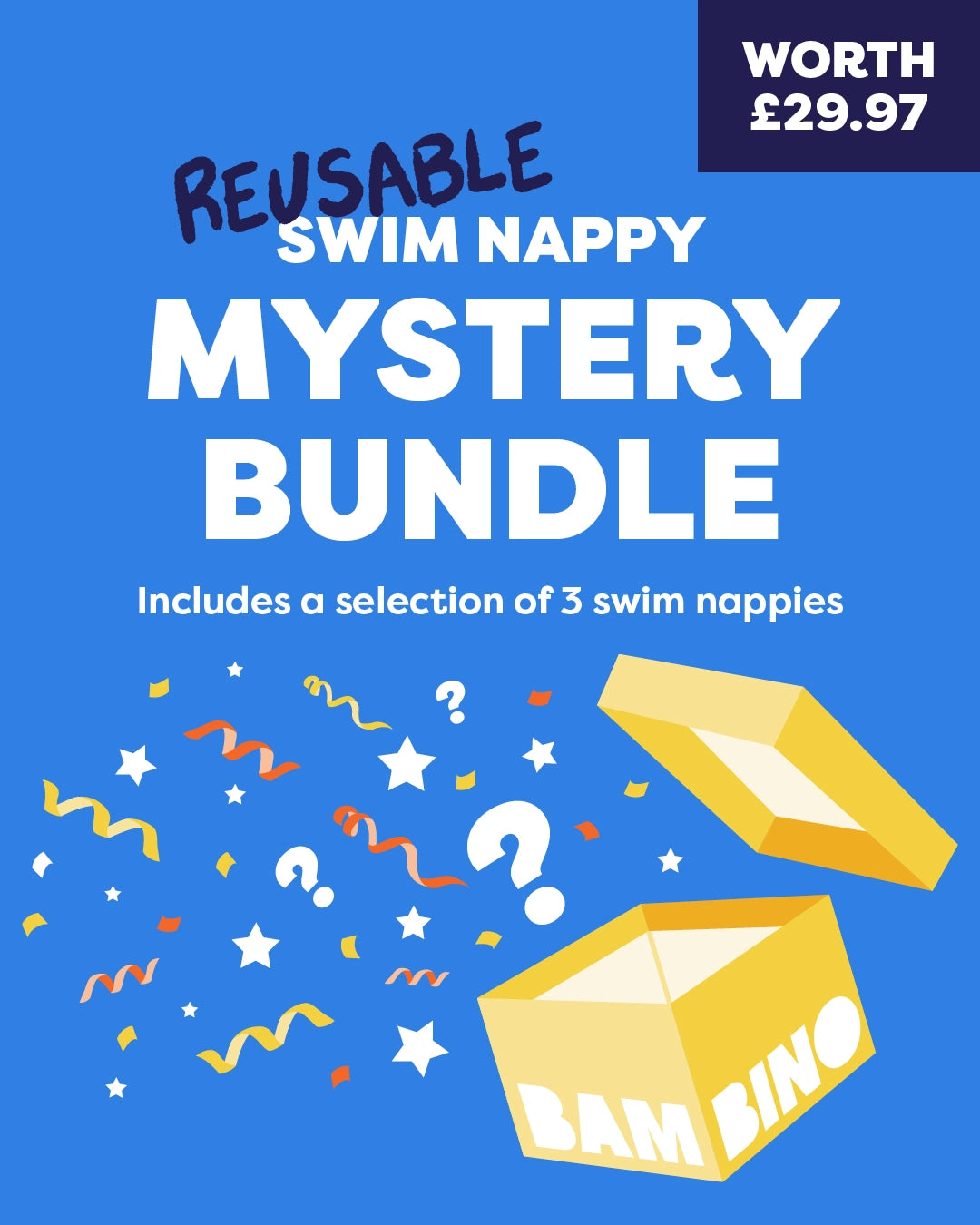 Swim Nappy Mystery Bundle - 3 pack