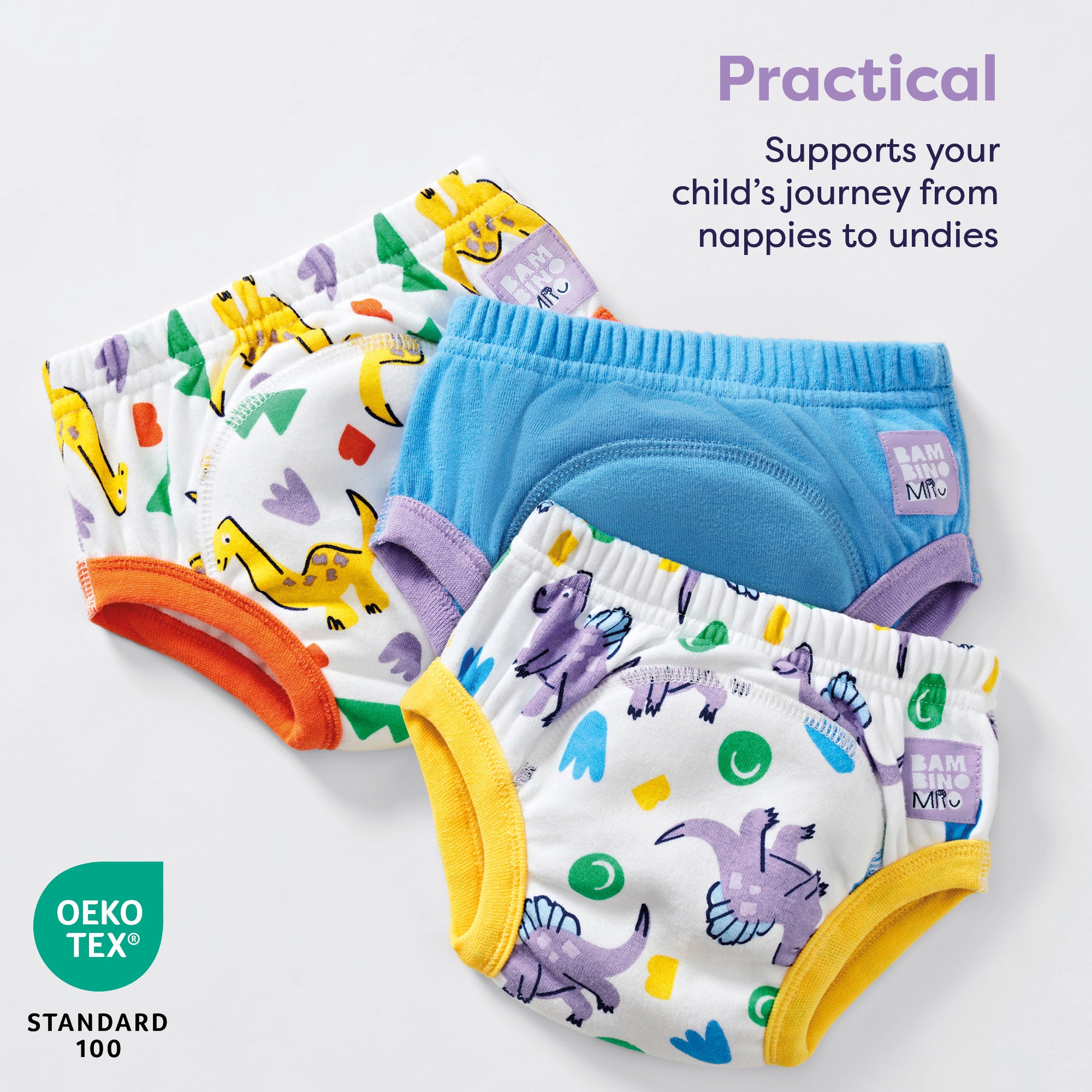3 pack Reusable Potty Training Pants - Original - Bambino Mio (UK)