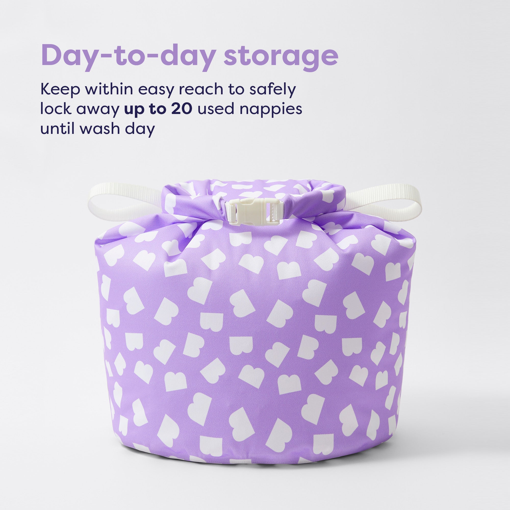 Stay At Home Wet Nappy Bag in Brave - Bambino Mio (UK)