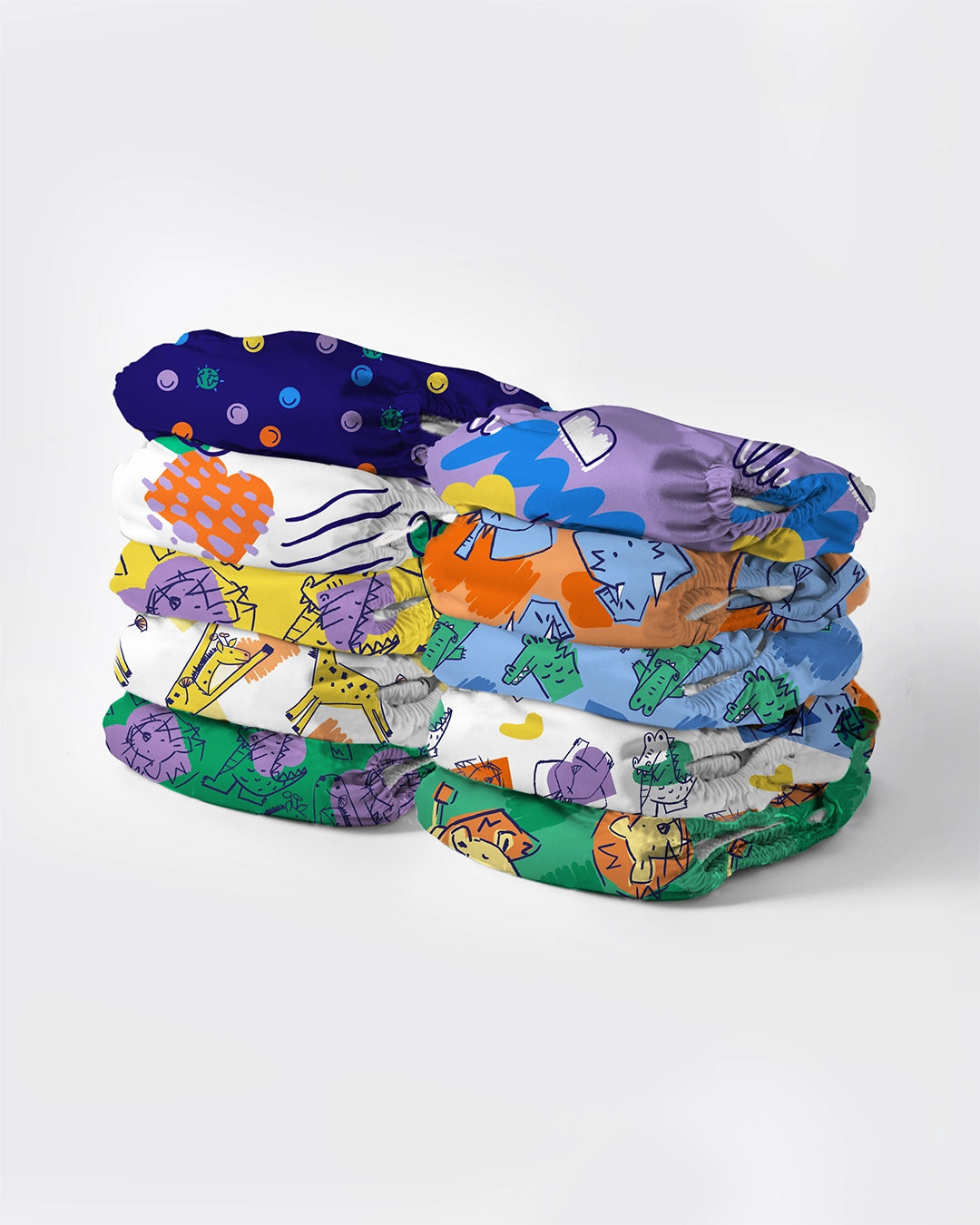 Nappies Only: 10 x Revolutionary Nappy Bundle - Bambino Mio (UK)