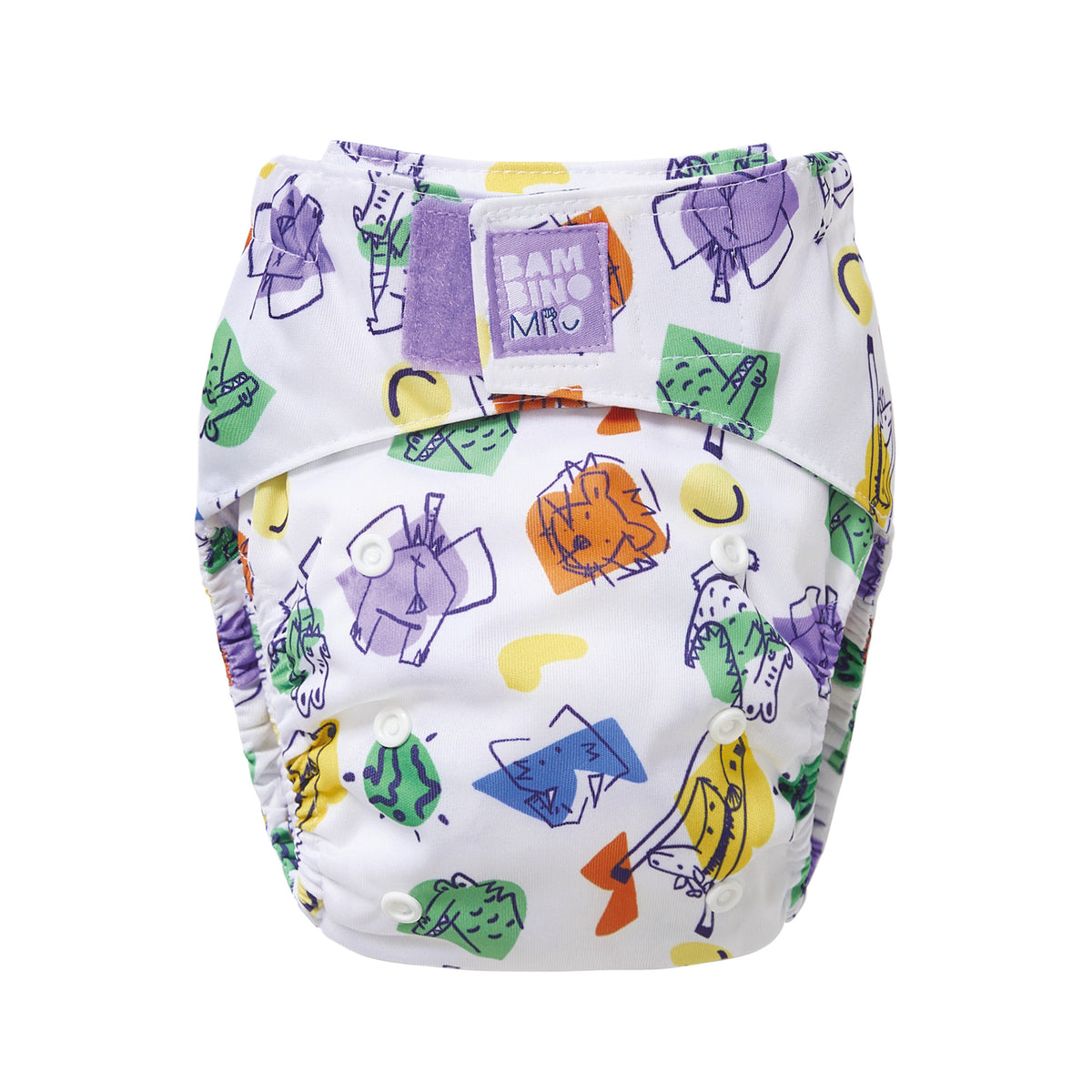 Revolutionary Reusable Nappy in Chatter - Bambino Mio (UK)