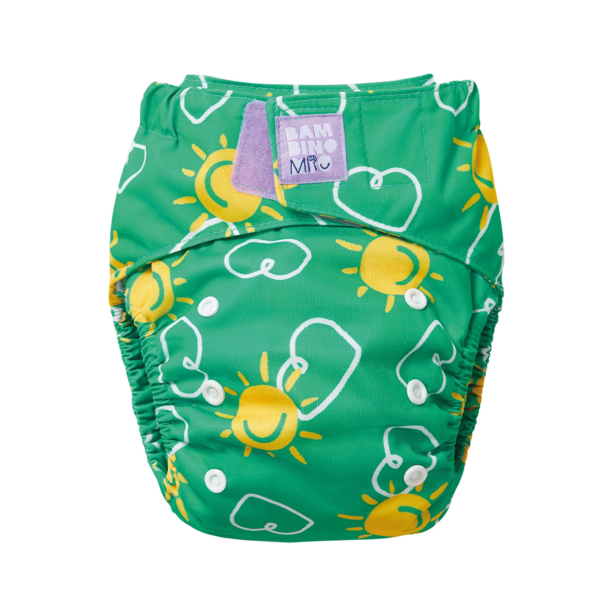 Revolutionary Reusable Nappy in Shine - Bambino Mio (UK)