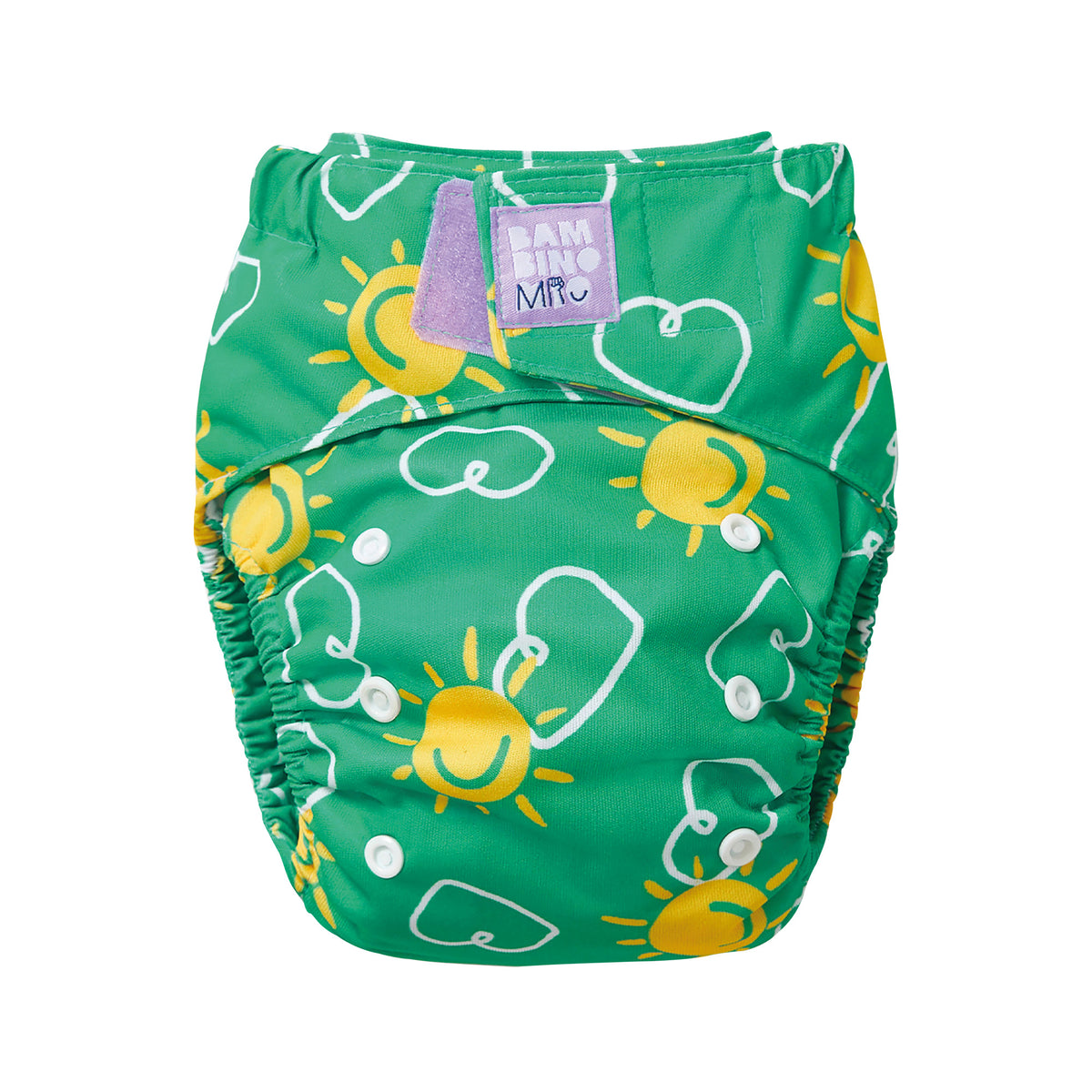 Revolutionary Reusable Nappy in Shine - Bambino Mio (UK)