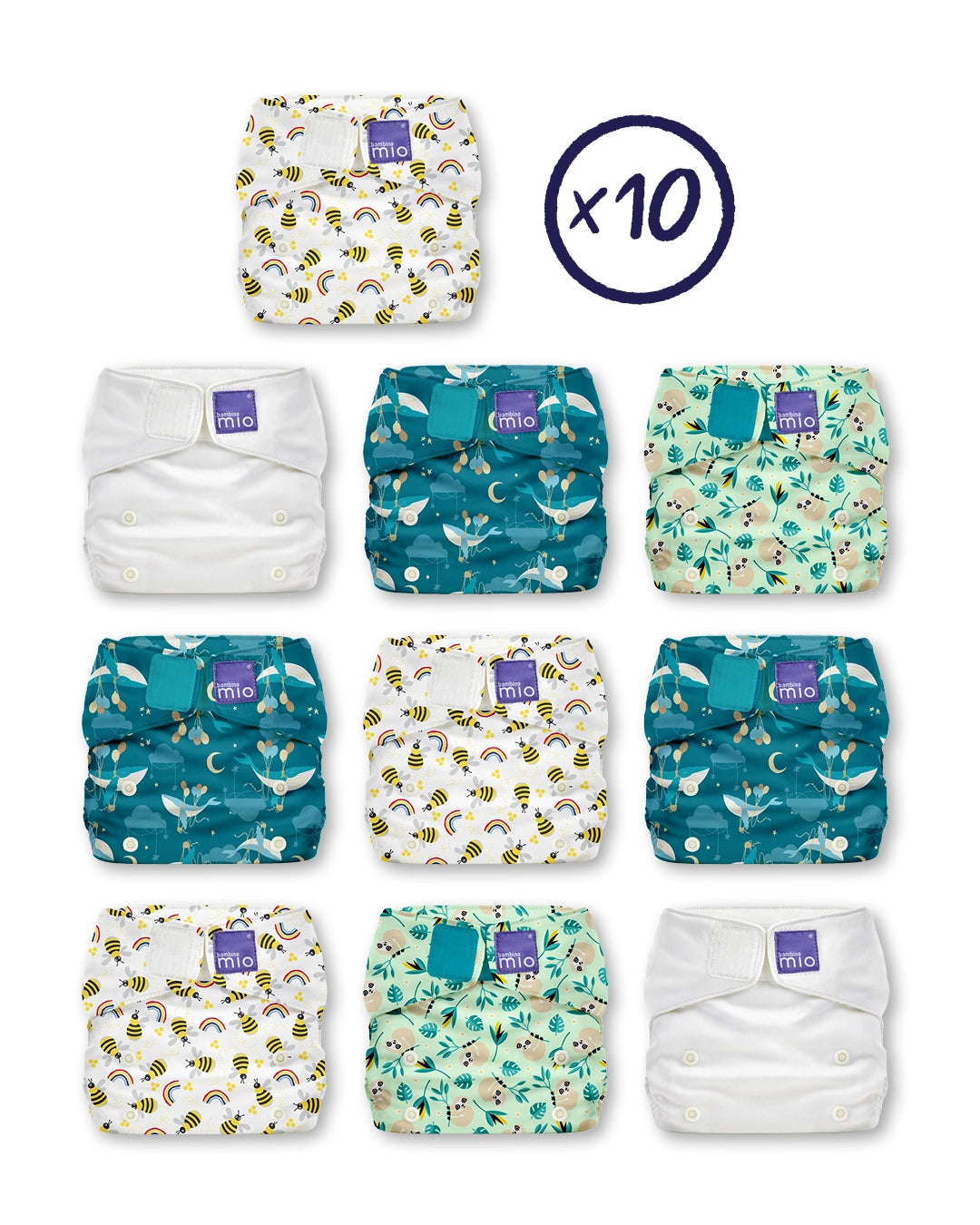 miosolo 10 nappy bundle - Bambino Mio (UK & IE)