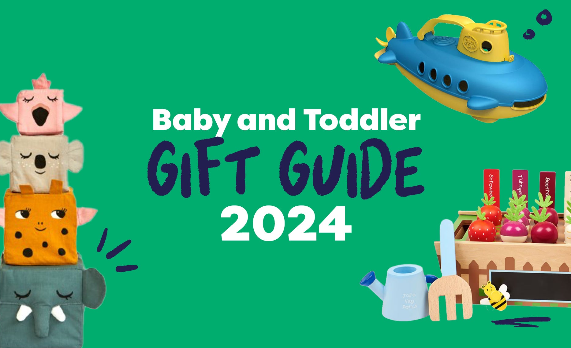 Eco-friendly Christmas gift ideas for babies and toddlers