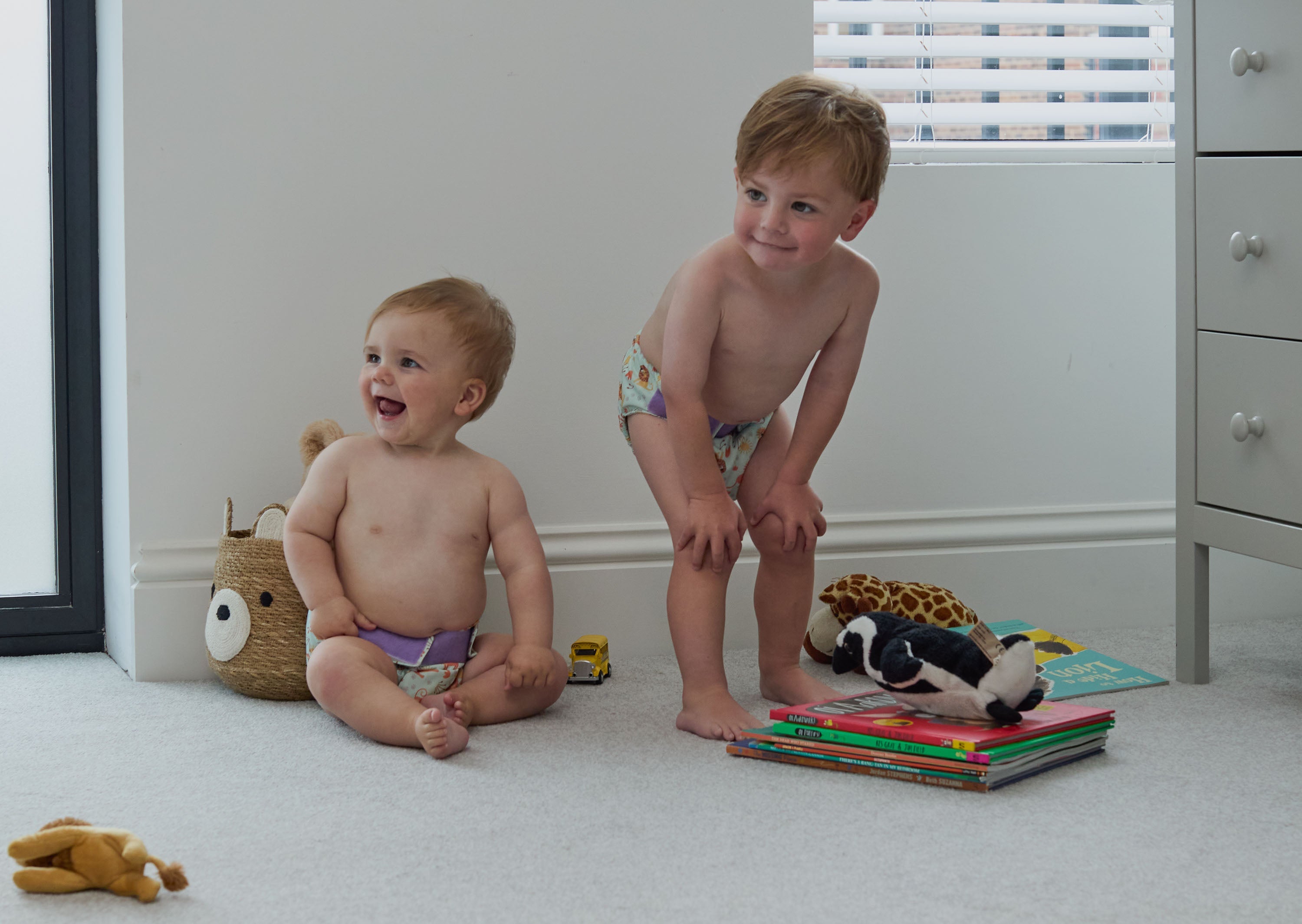 Revolutionary Reusable Nappy - From Newborn to Potty