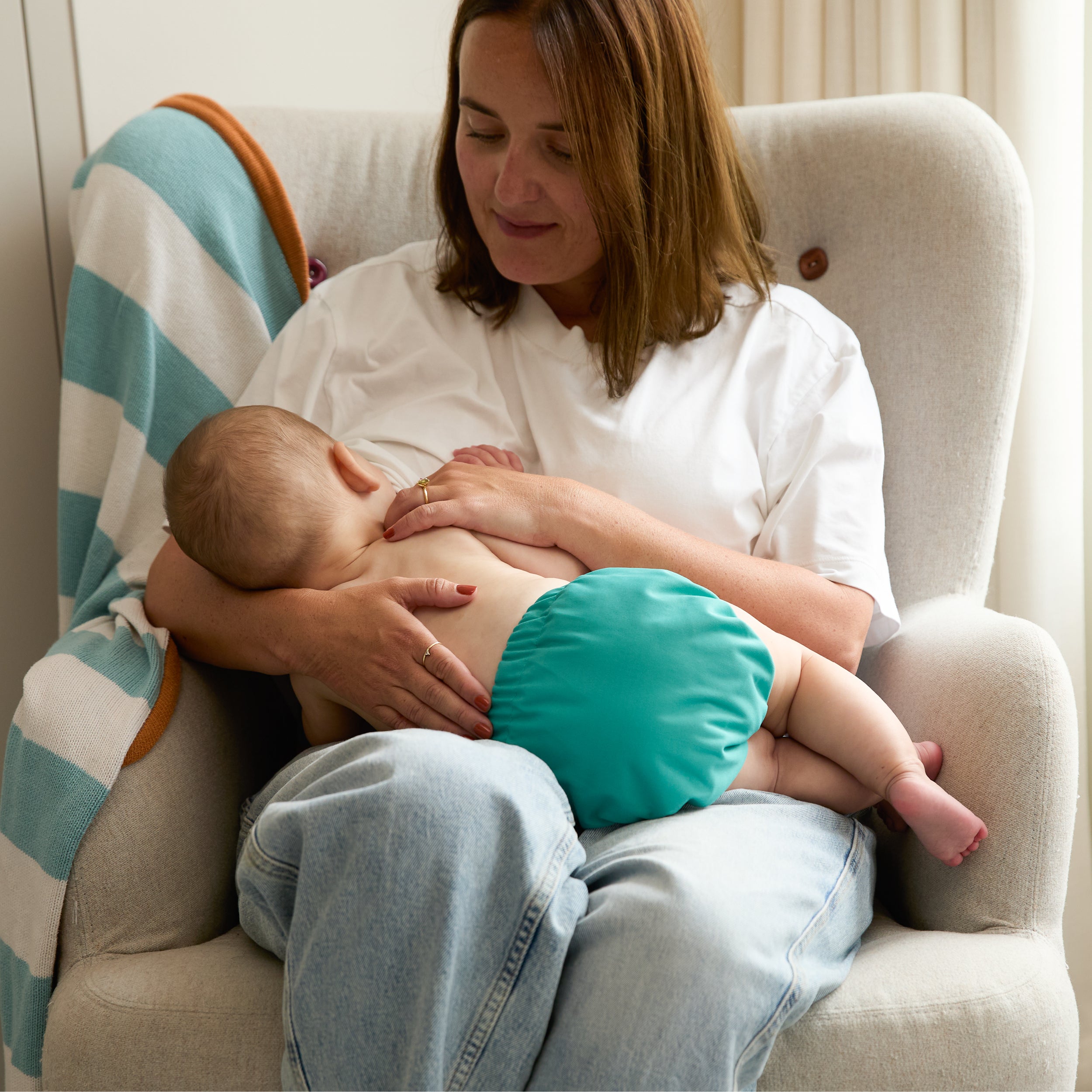 The Essentials Reusable Nappy Bundle in Garden Party + Pastels - Bambino Mio (UK)