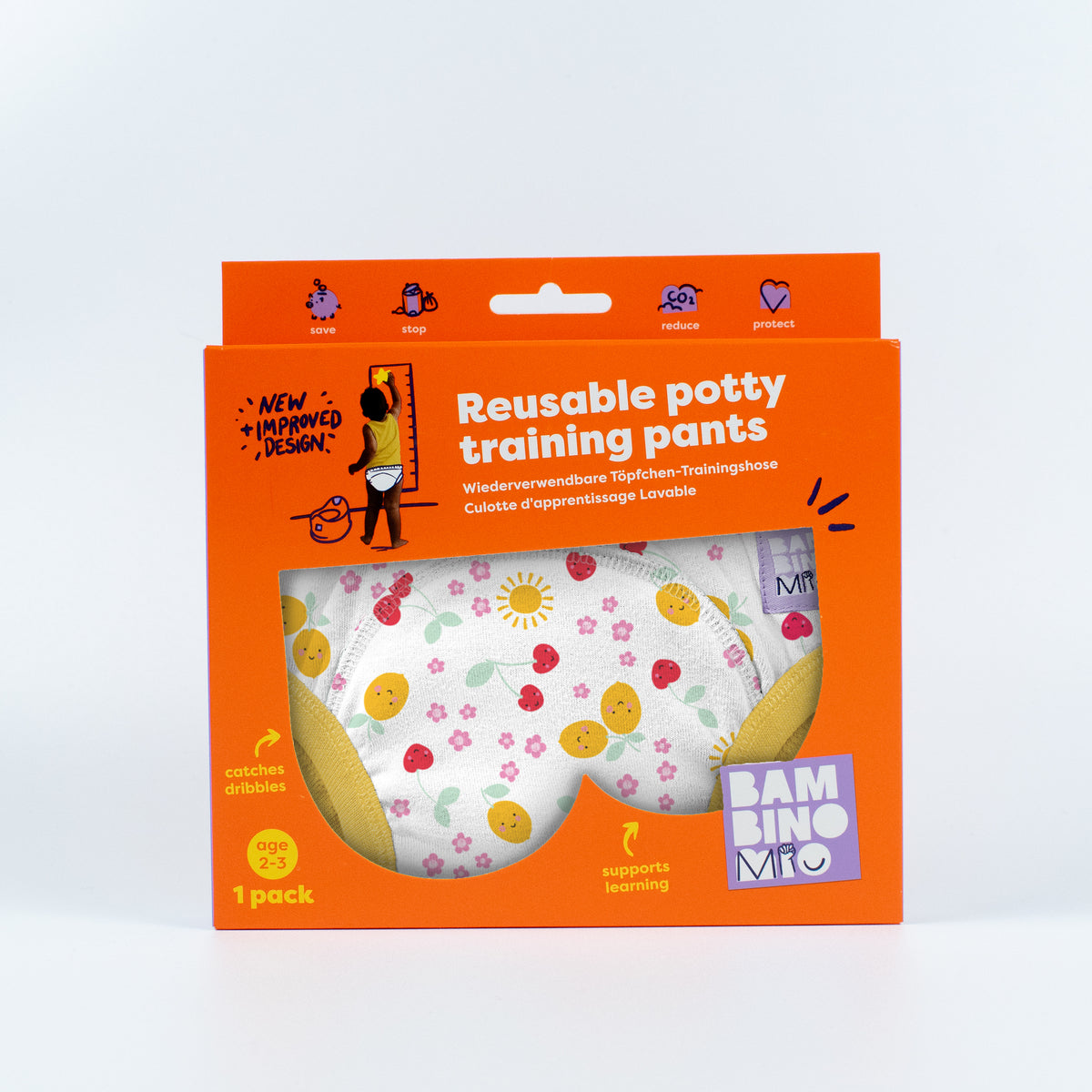 NEW: Reusable Potty Training Pants in Juicy Fruit - Elite Design