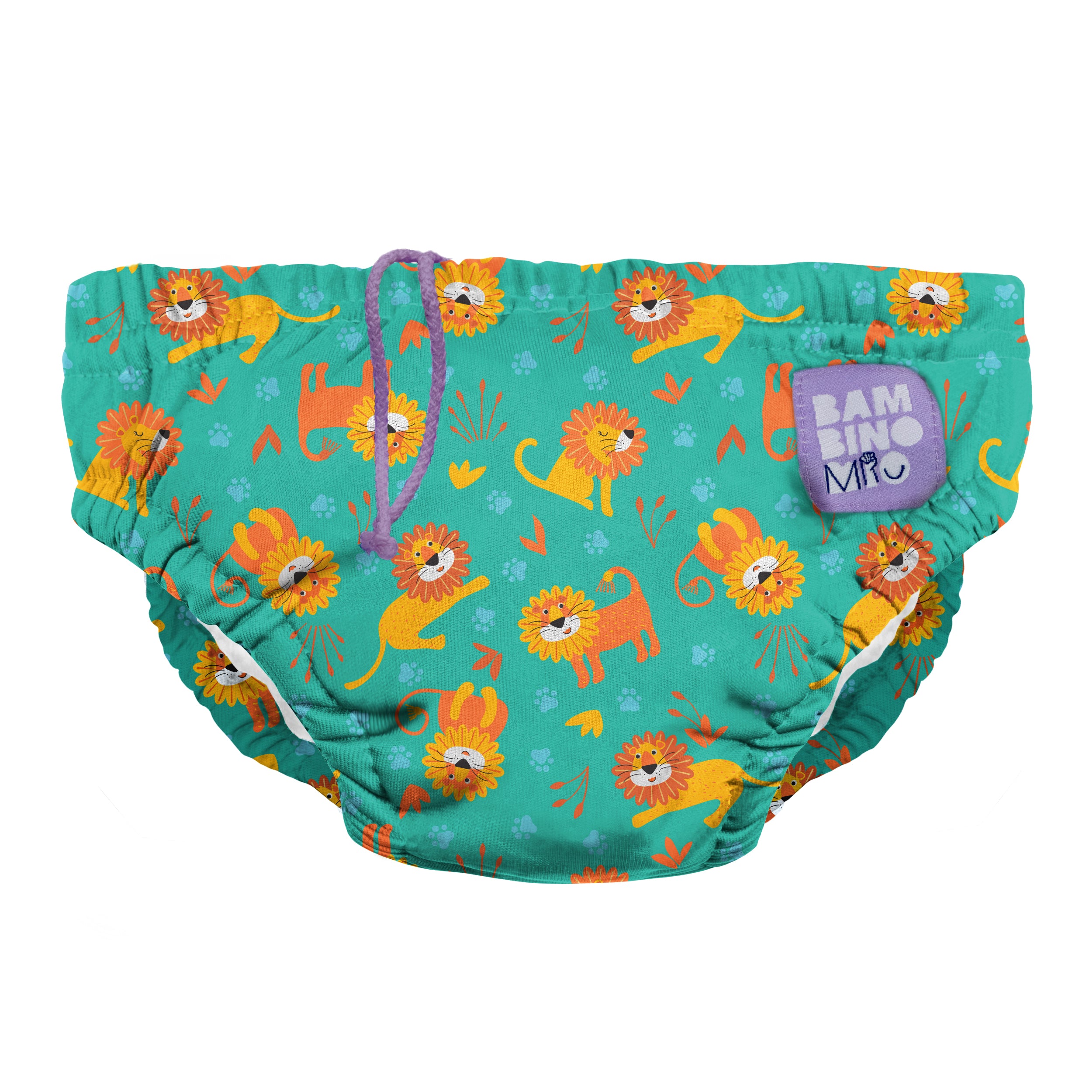 Reusable Swim Nappy in Cool Cats - NEW! - Bambino Mio (UK)