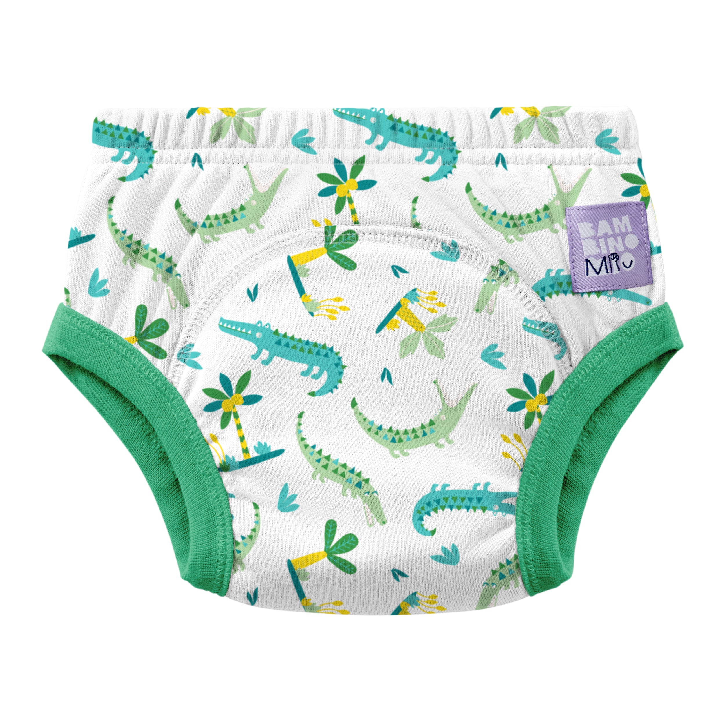 Reusable Potty Training Pants in Crafty Crocs - New and Improved! - Bambino Mio (UK)