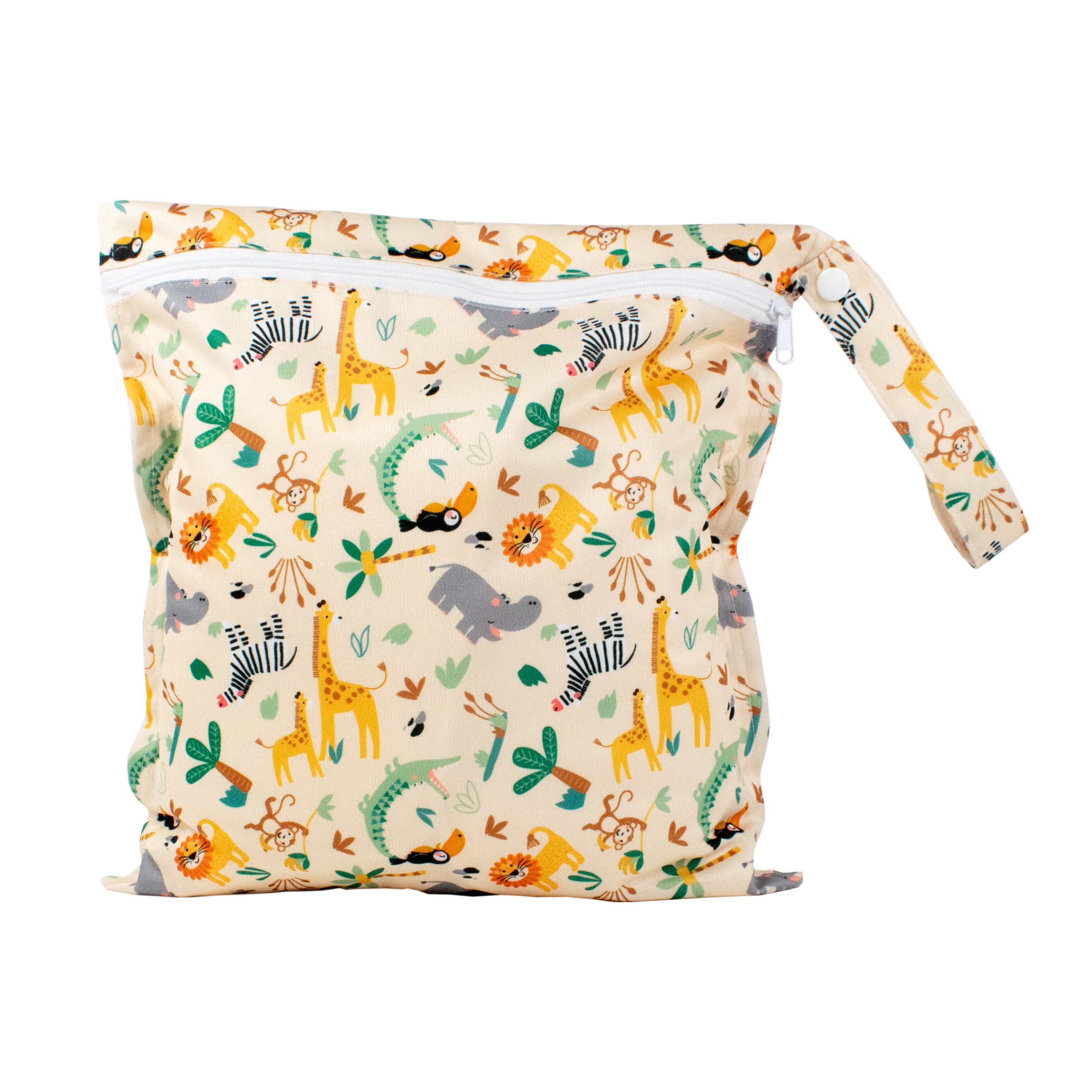 Out and About Waterproof Wet Nappy Bag in Safari Squad - Bambino Mio (UK)