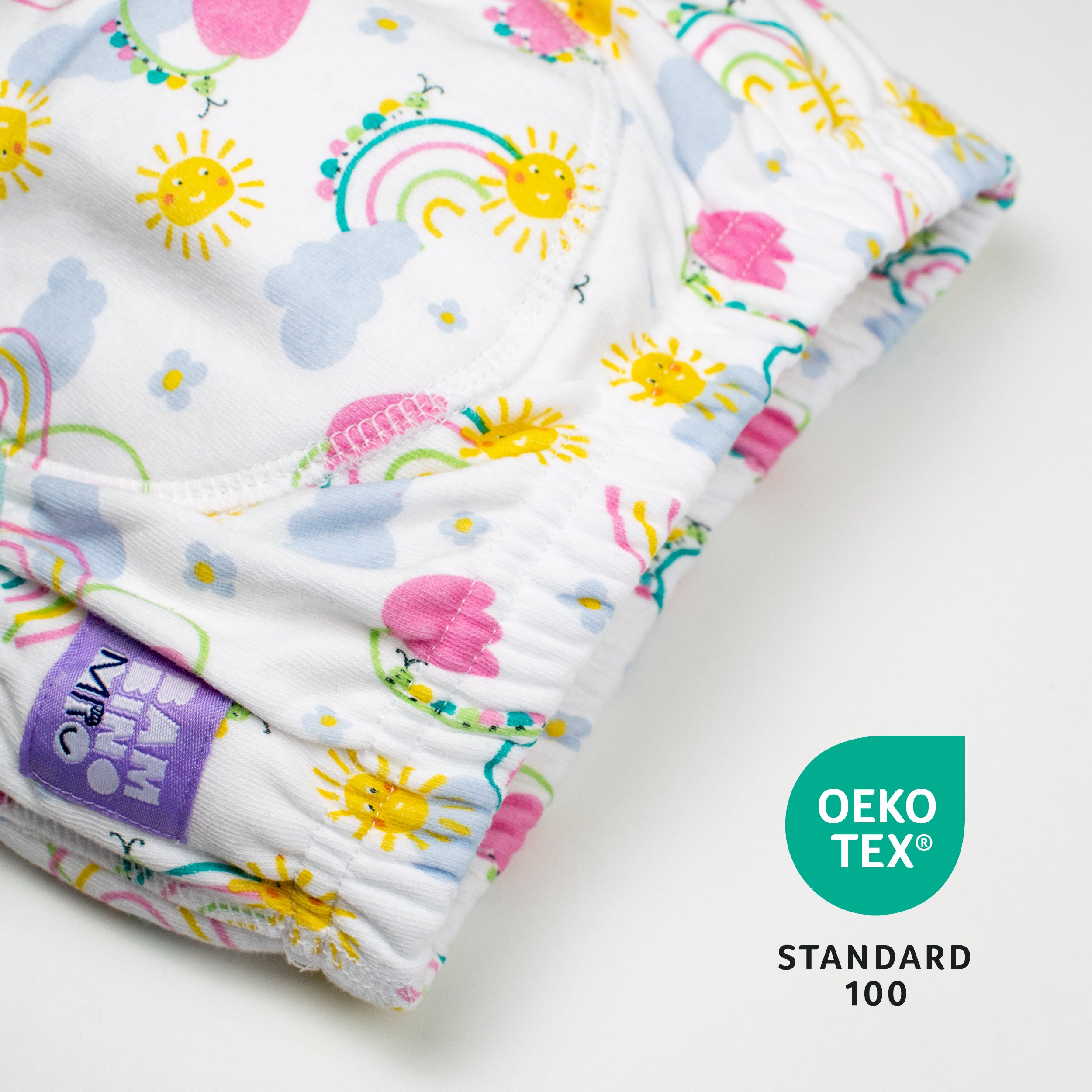 Reusable Potty Training Pants 3 Pack in Blue Skies- New and Improved! - Bambino Mio (UK)