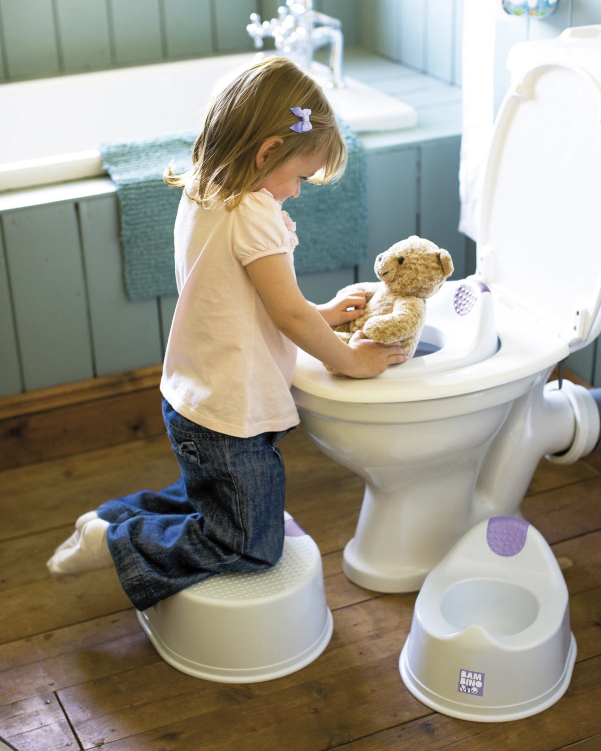 Comfortable Toilet Training Seat Safe Easy Bambino Mio
