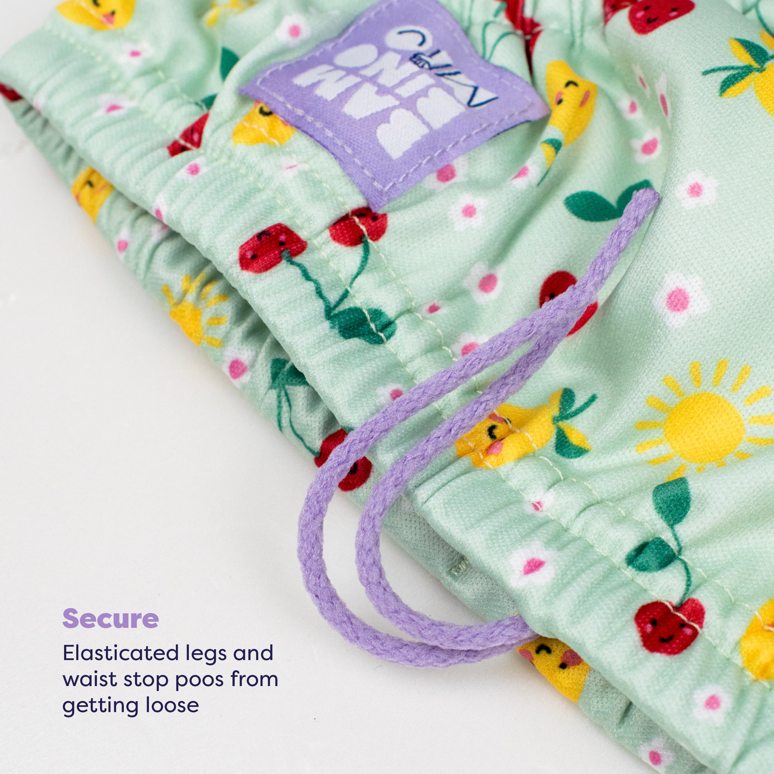 Reusable Swim Nappy in Juicy Fruit - NEW! - Bambino Mio (UK)