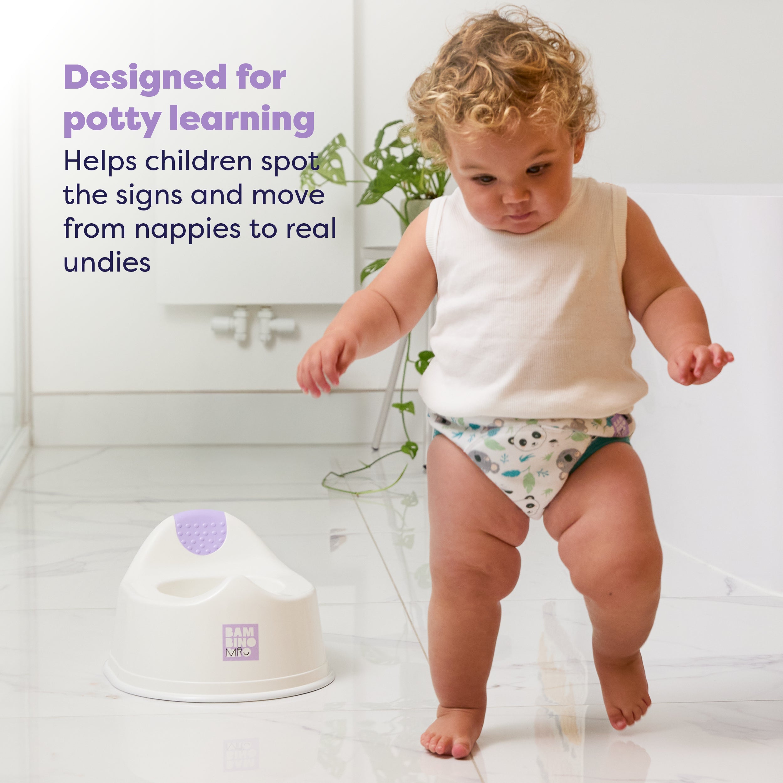 Reusable Potty Training Pants in Little Paws- New and Improved! - Bambino Mio (UK)