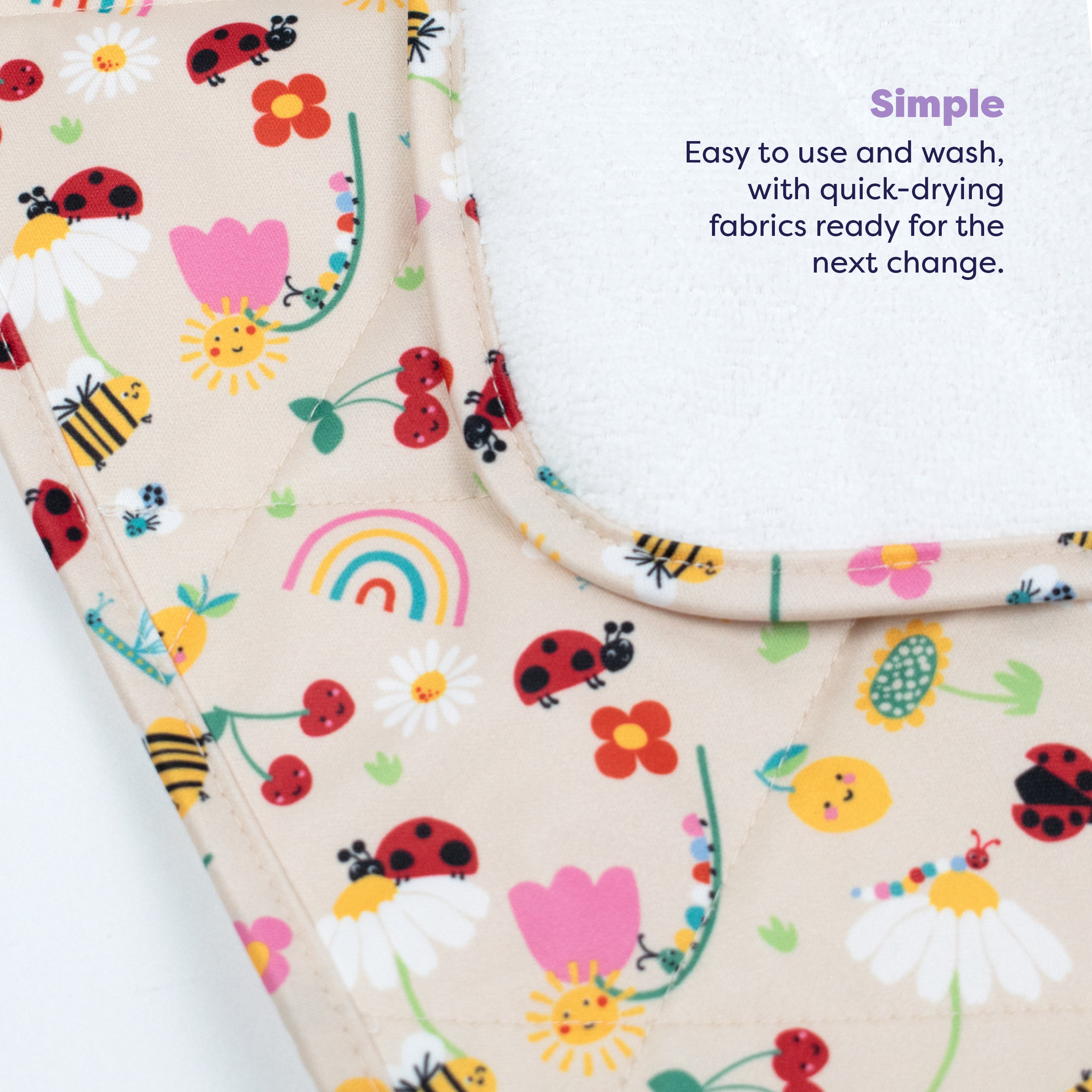 The Days-Out Reusable Nappy Bundle in Garden Party - Bambino Mio (UK)