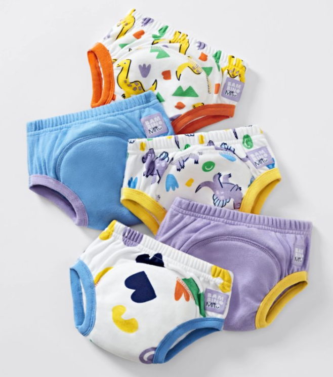 Revolutionary Reusable potty training pants, 5 pack - Bambino Mio (UK & IE)