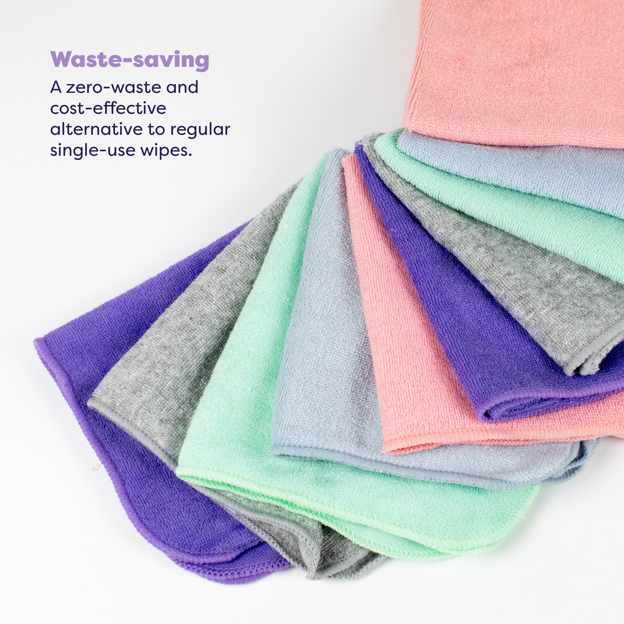 Reusable Baby Wipes for Sensitive Skin in Cloud - Bambino Mio (UK)