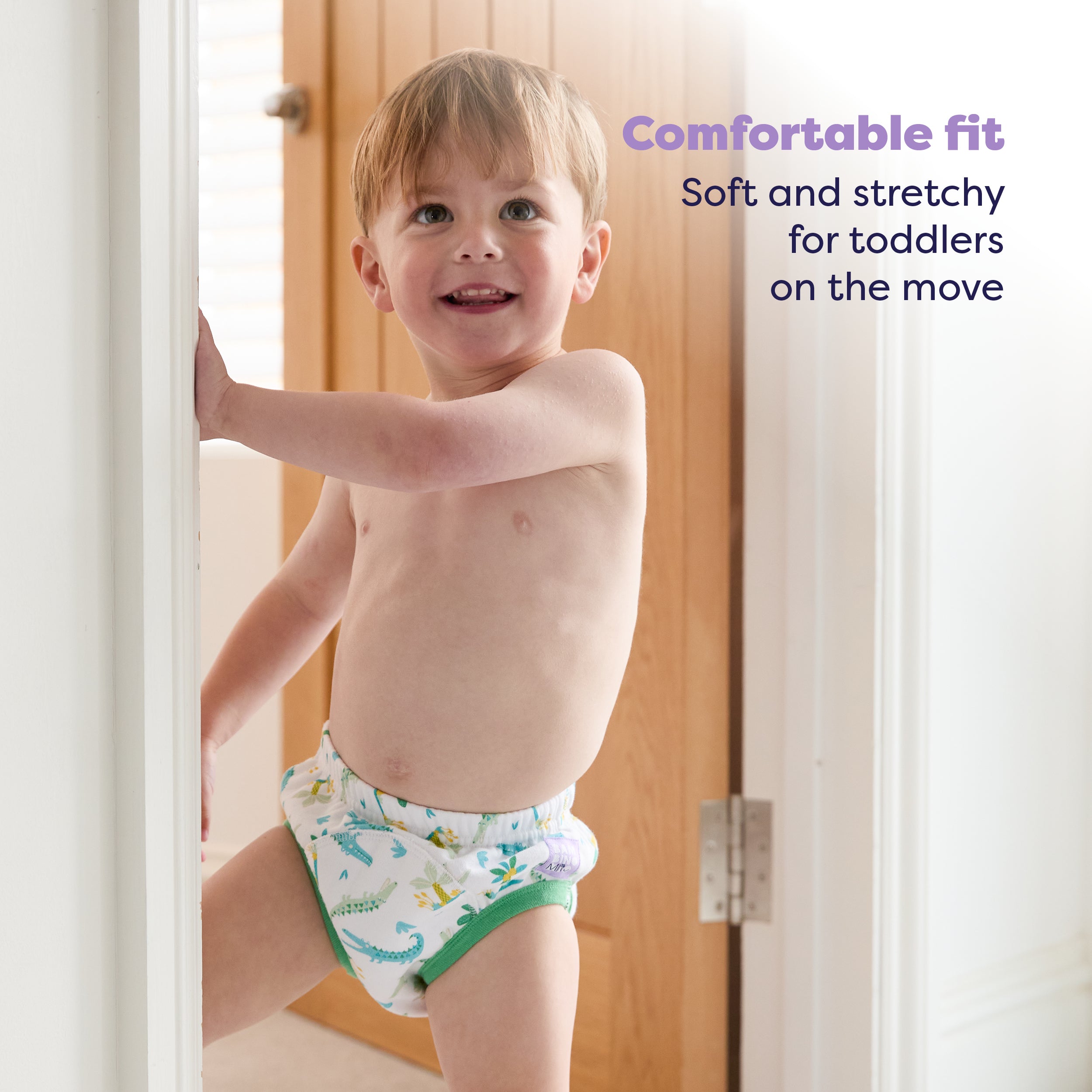 Reusable Potty Training Pants in Crafty Crocs - New and Improved! - Bambino Mio (UK)