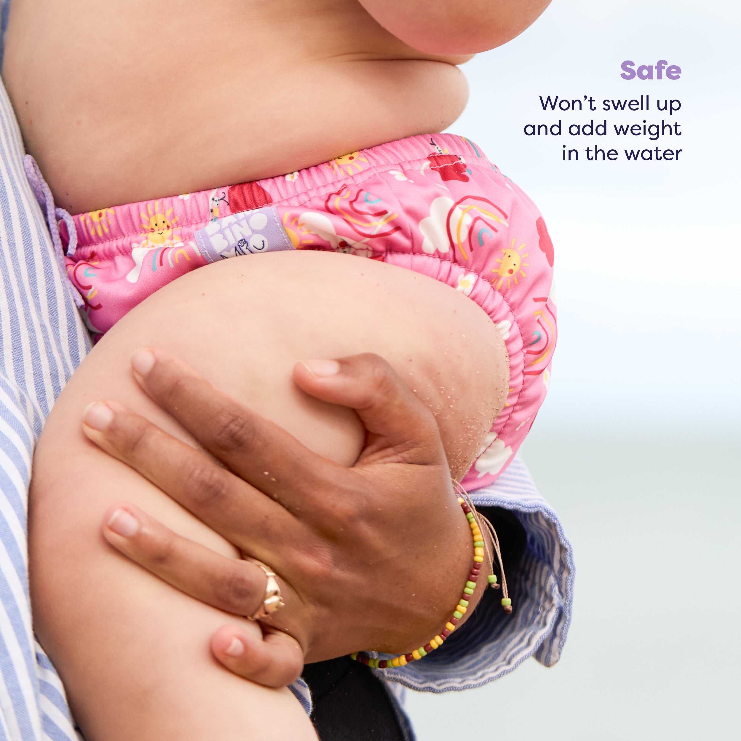 Reusable Swim Nappy in Happy Days - Bambino Mio (UK)