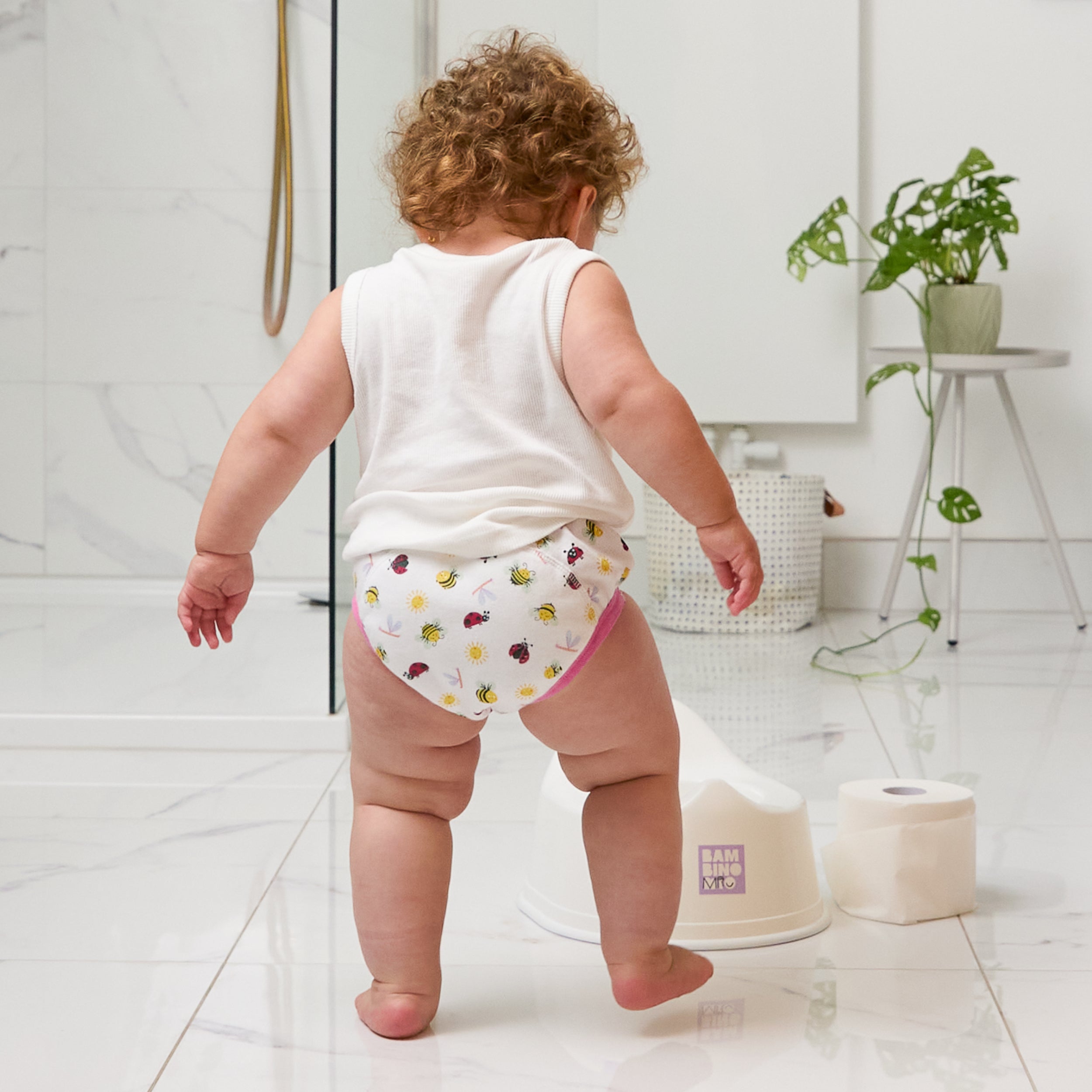NEW: 3 Pack Reusable Potty Training Pants in Sunshine Smiles - Elite Design