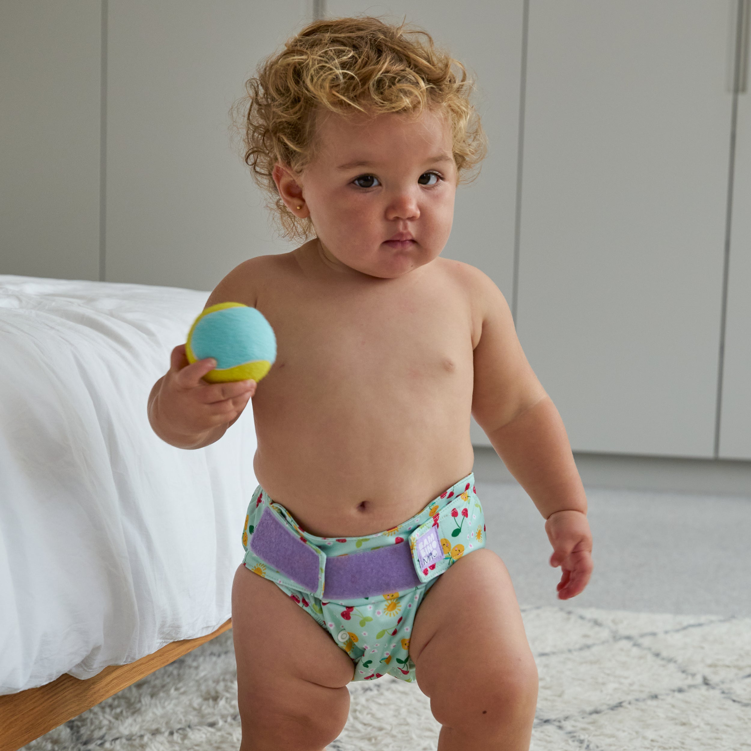 Revolutionary Reusable Nappy in Juicy Fruit- NEW! - Bambino Mio (UK)
