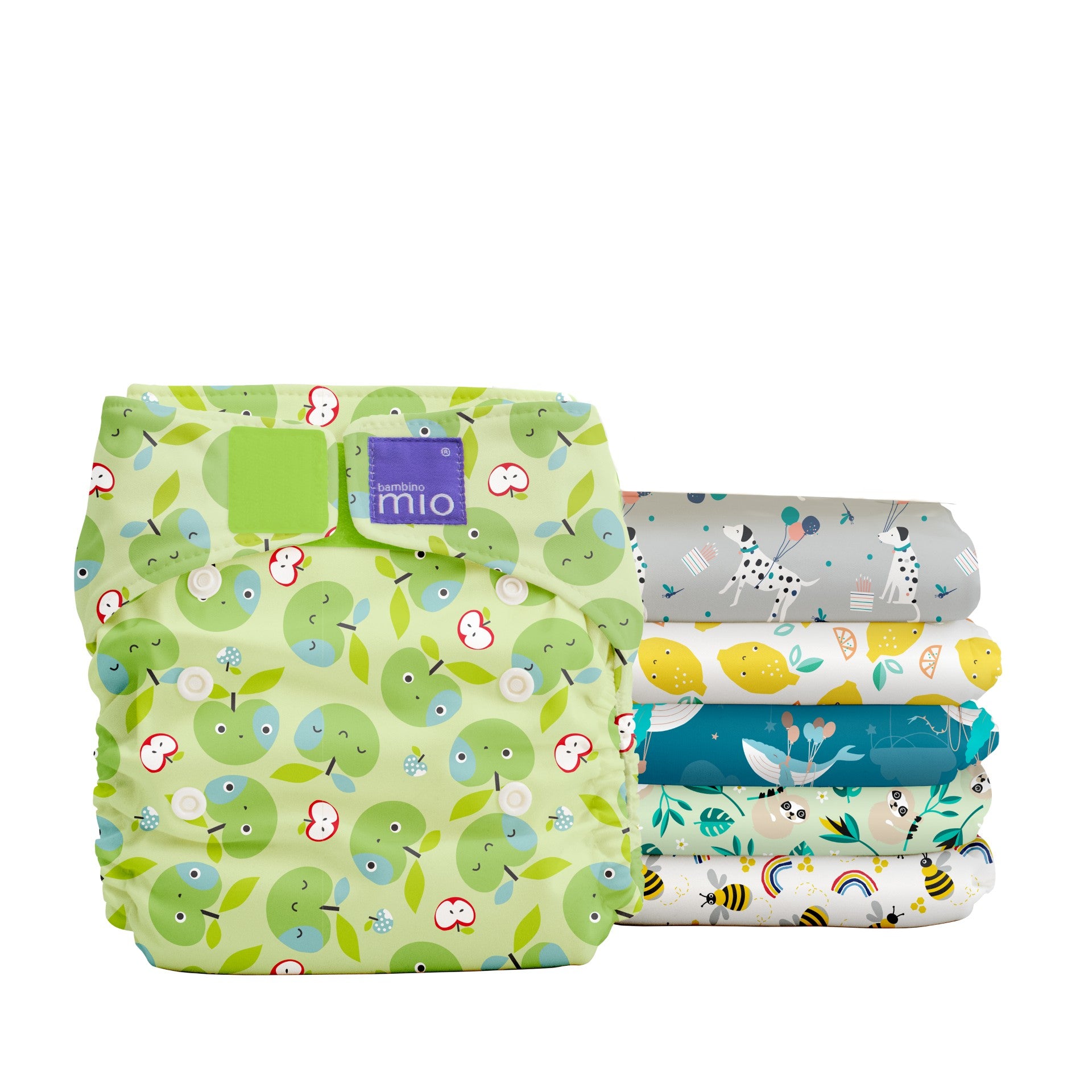 The Miosolo Classic 6 Nappy Bundle - Bambino Mio (UK)