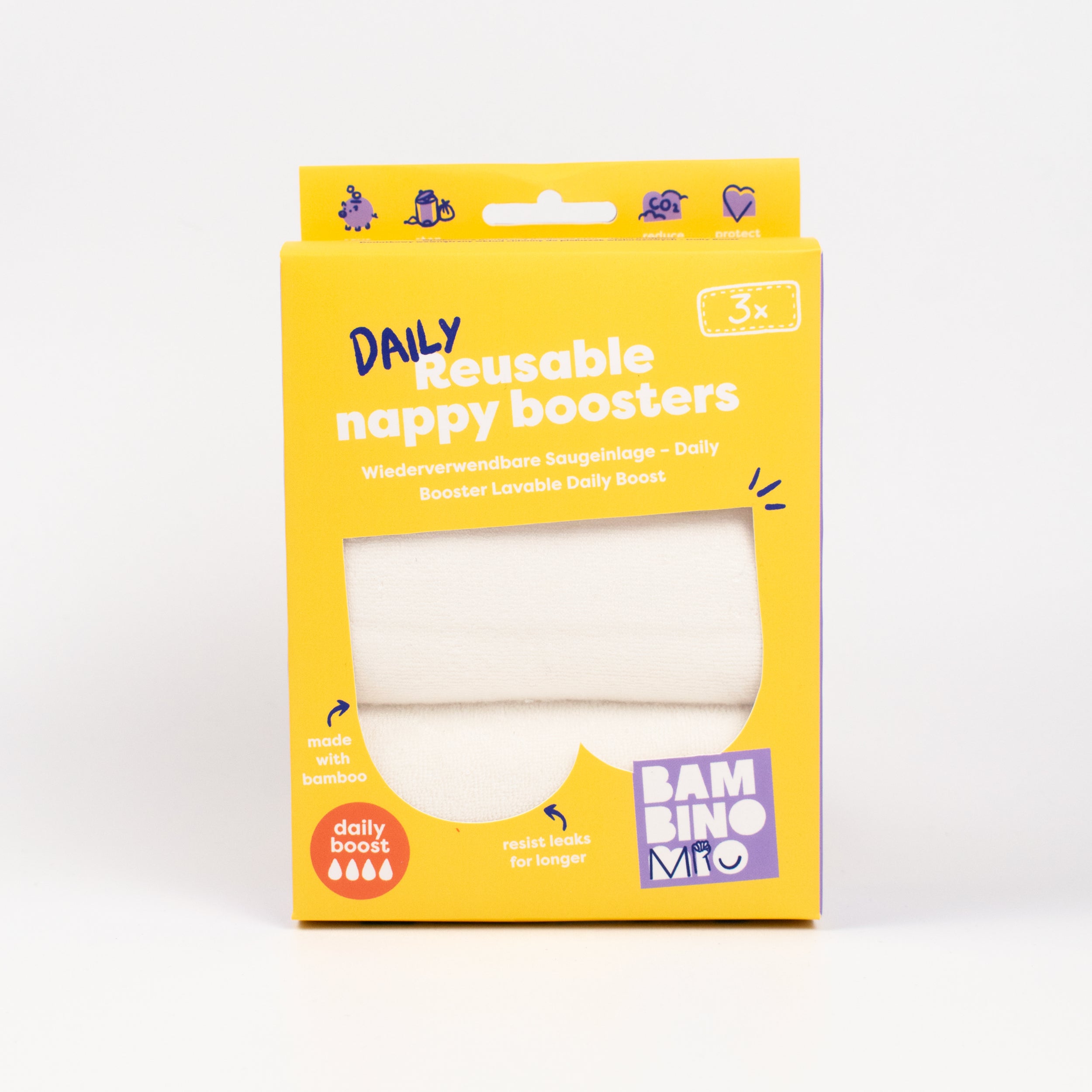 Reusable Nappy Booster - Daily Boost - Bambino Mio (UK)